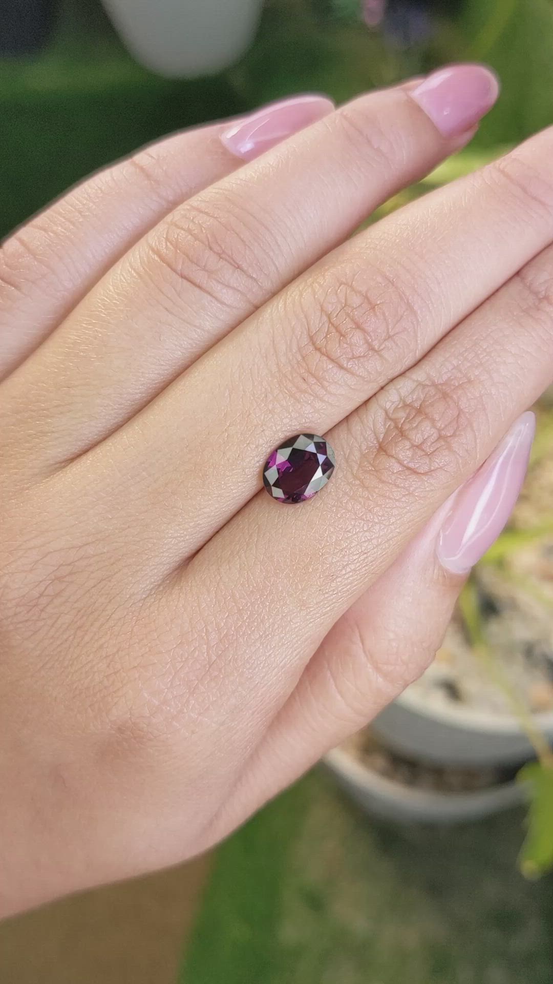 1.81 Ct. Spinel from Ceylon (Sri Lanka) Size Video