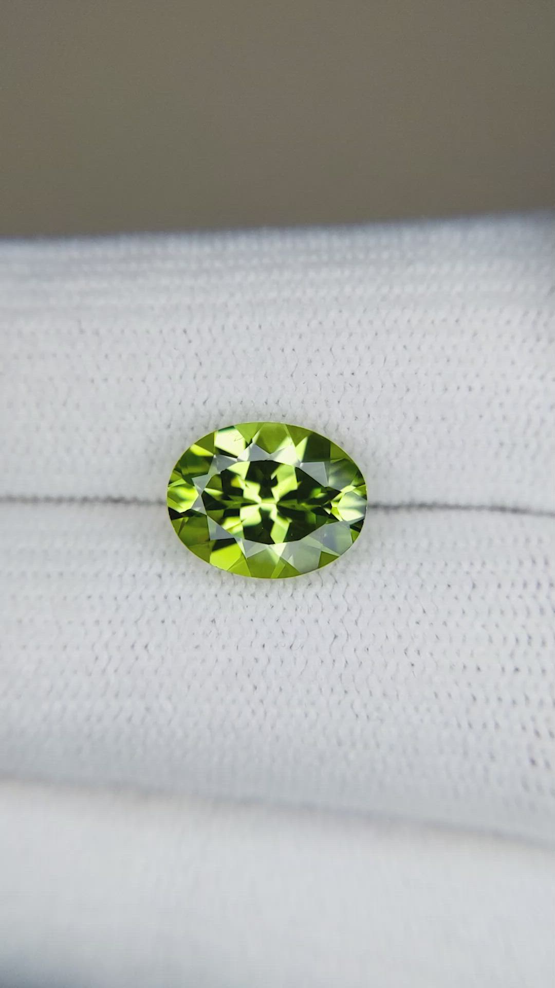 2.49 Ct. Peridot from Burma (Myanmar) Size Video