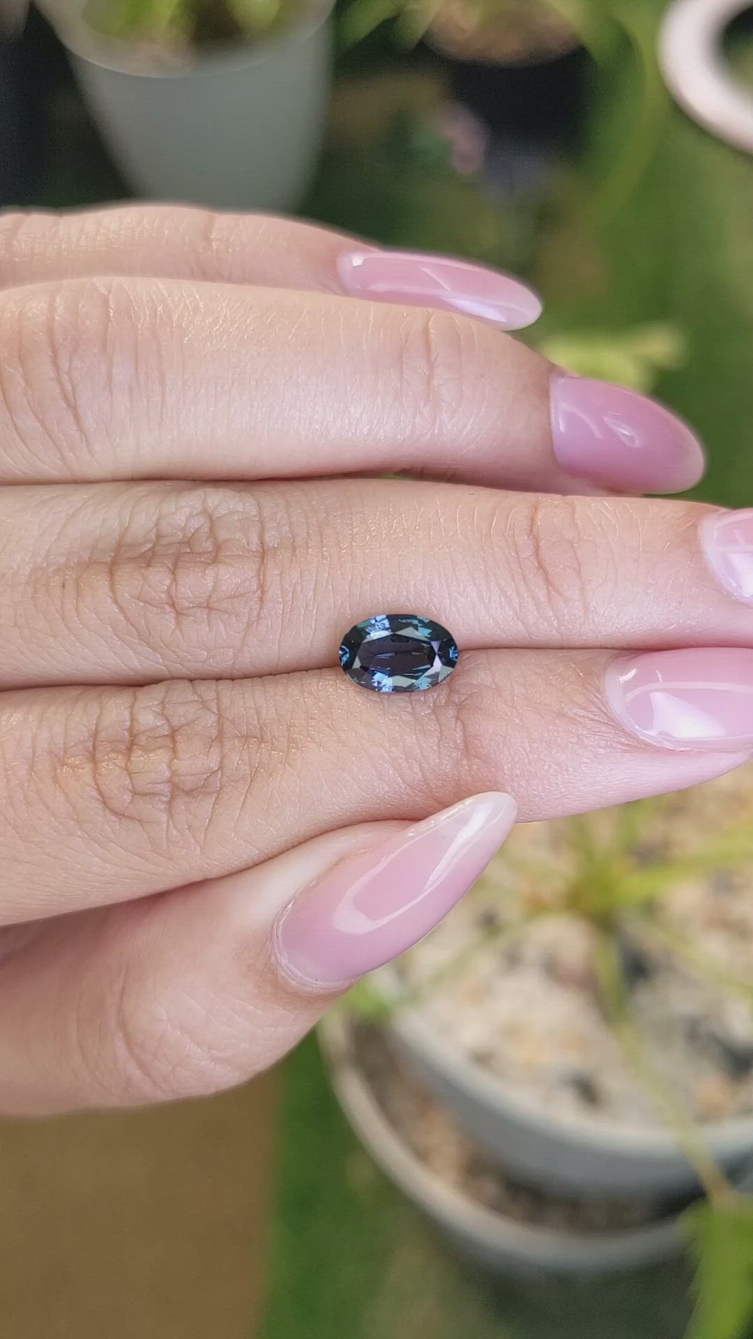 1.72 Ct. Spinel from Ceylon (Sri Lanka) Size Video