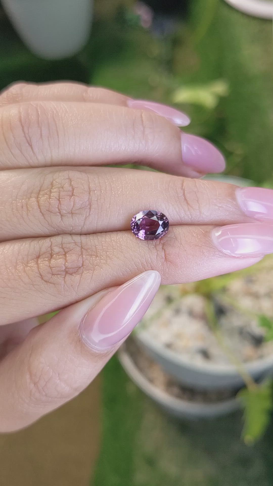 2.03 Ct. Spinel from Ceylon (Sri Lanka) Size Video