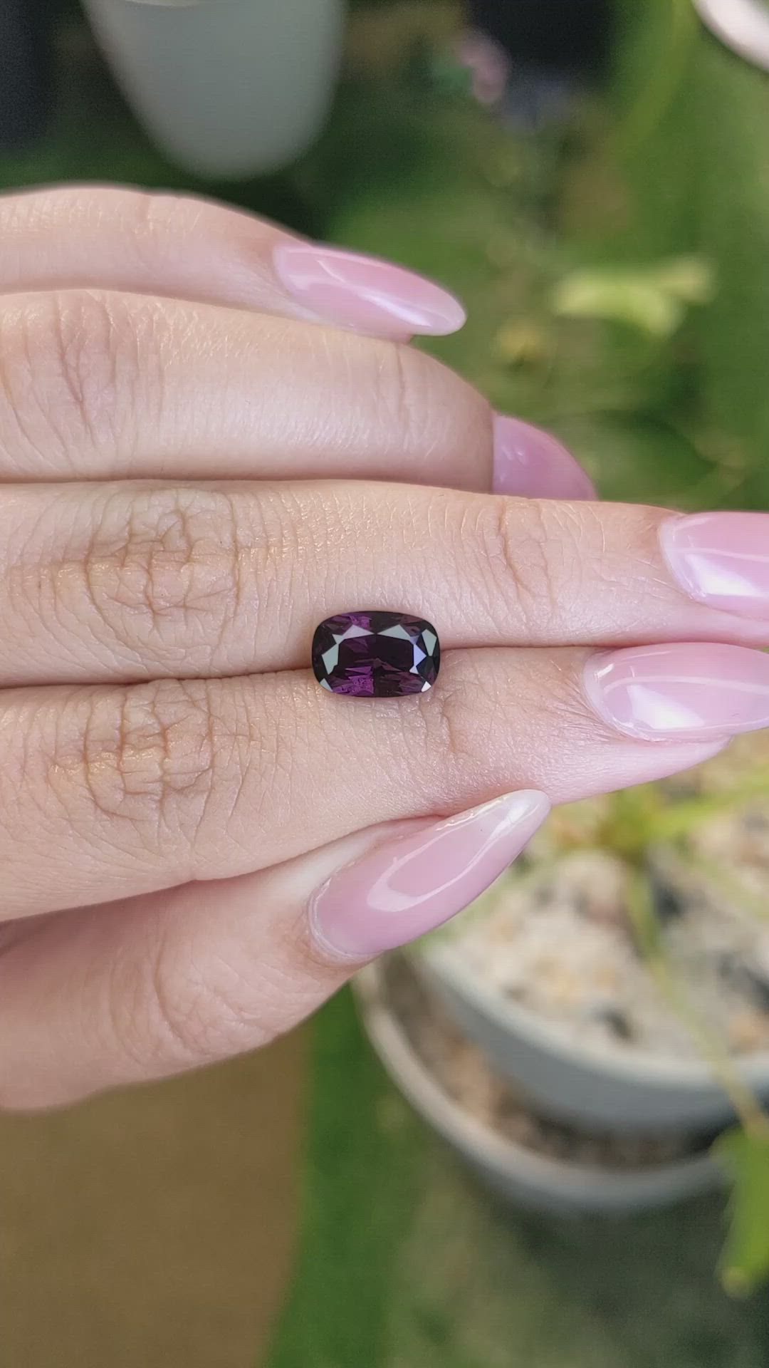 2.51 Ct. Spinel from Ceylon (Sri Lanka) Size Video