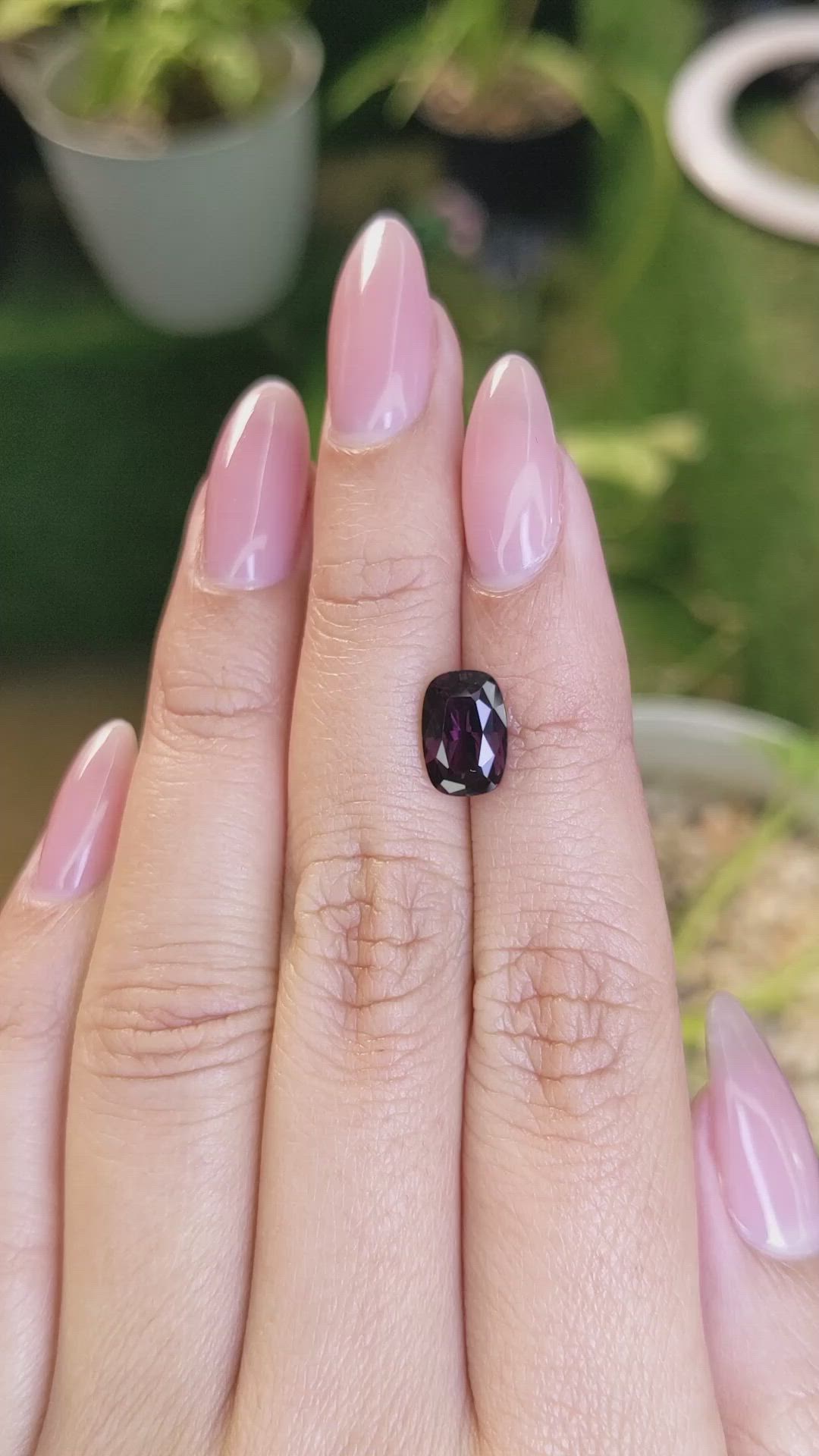 2.51 Ct. Spinel from Ceylon (Sri Lanka) Size Video