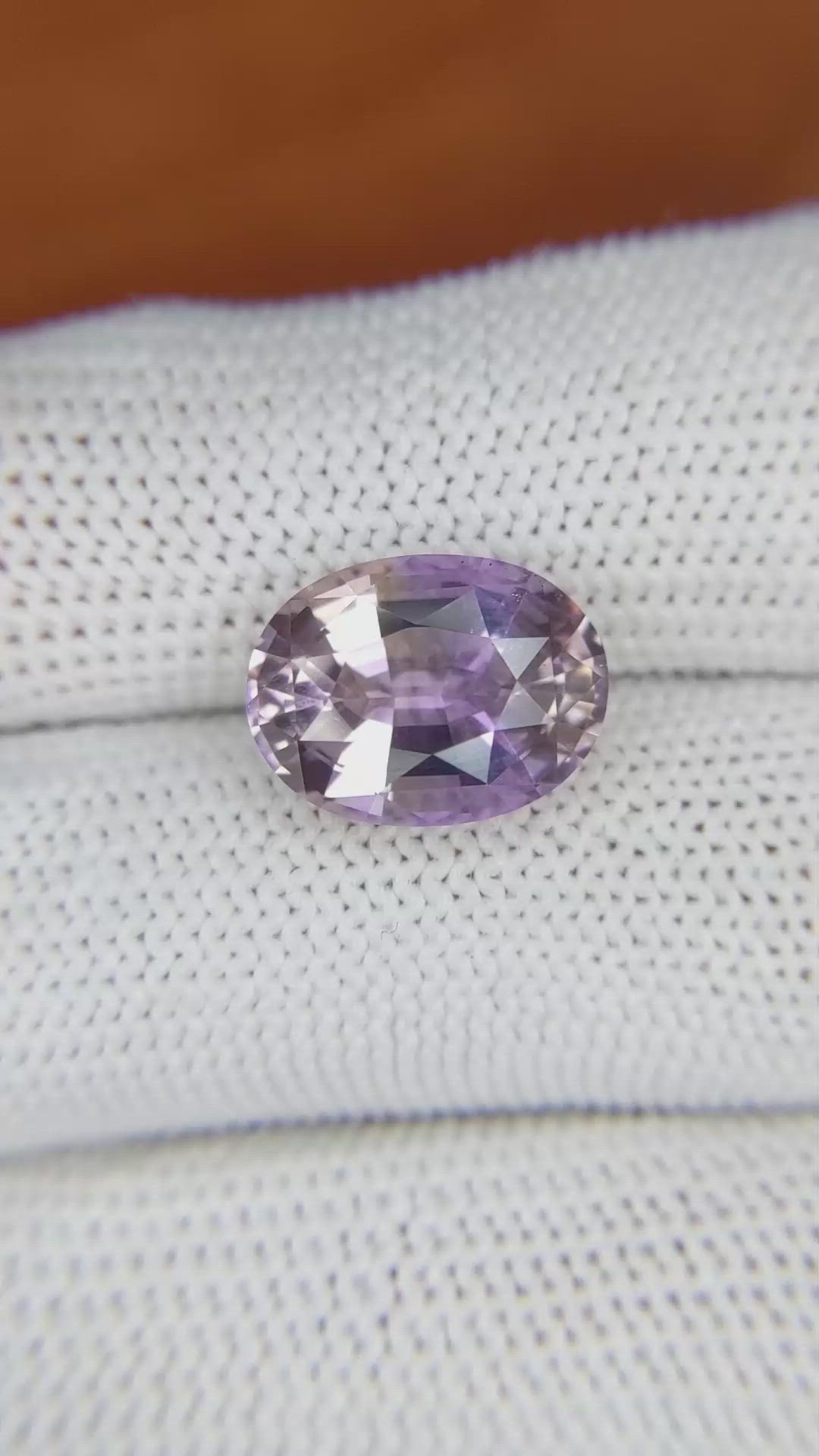 5.20 Ct. Ametrine from Ceylon (Sri Lanka) Size Video