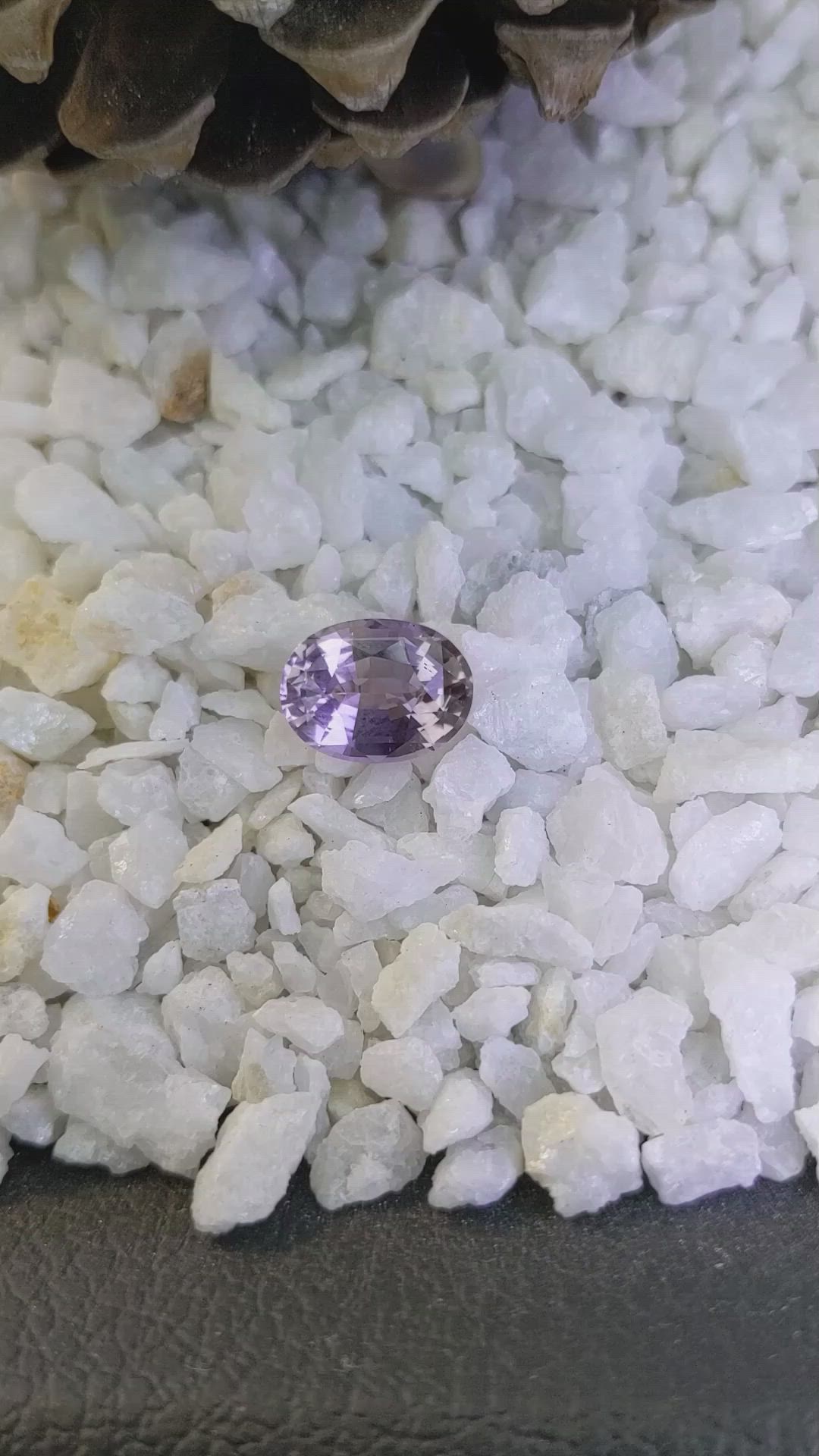 5.20 Ct. Ametrine from Ceylon (Sri Lanka) Size Video