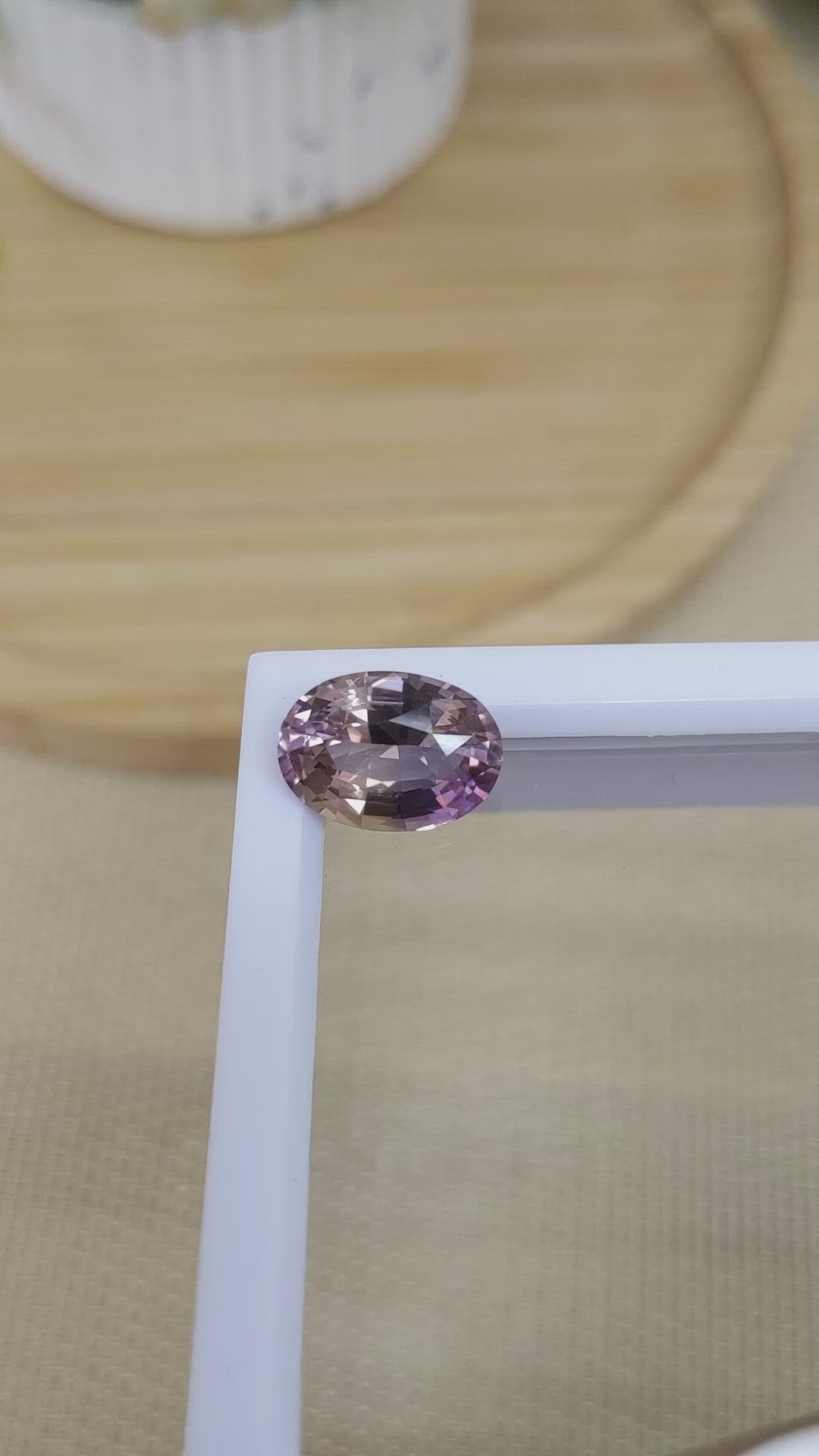 5.06 Ct. Ametrine from Ceylon (Sri Lanka) Size Video