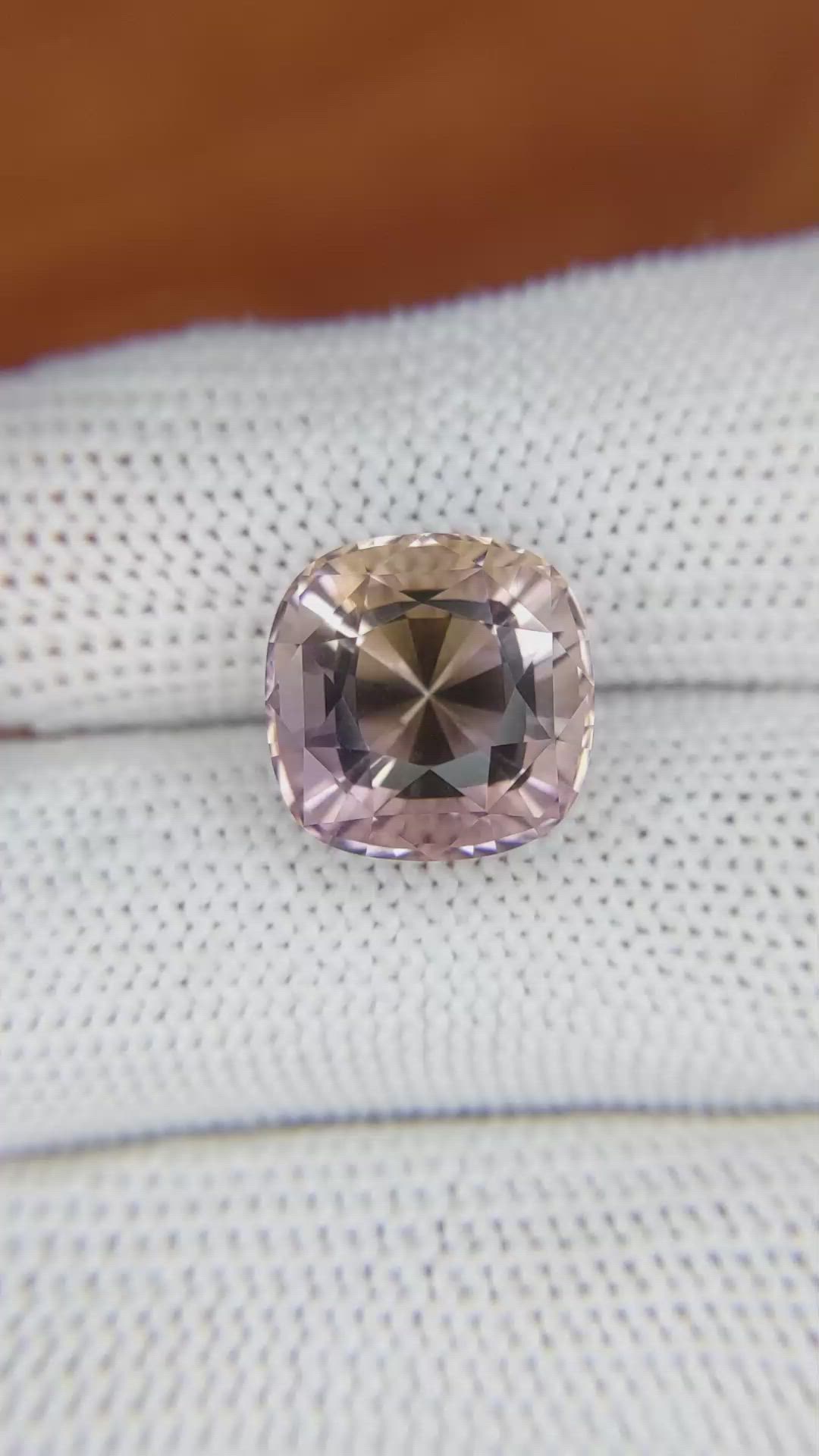 7.99 Ct. Ametrine from Ceylon (Sri Lanka) Size Video