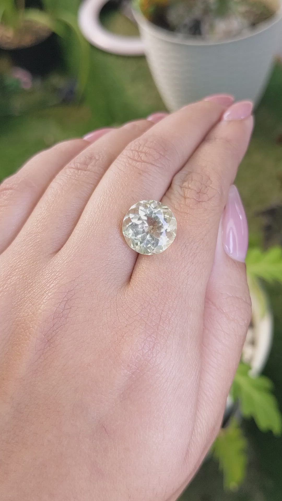 7.50 Ct. Quartz from Brazil Size Video