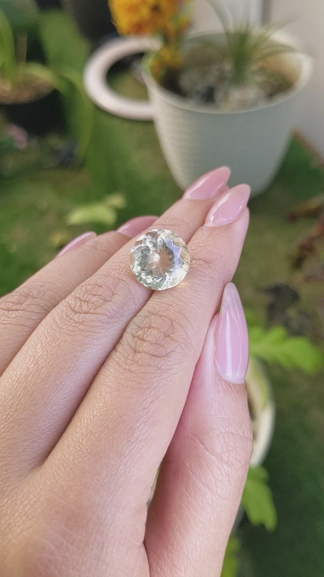 7.50 Ct. Quartz from Brazil Size Video