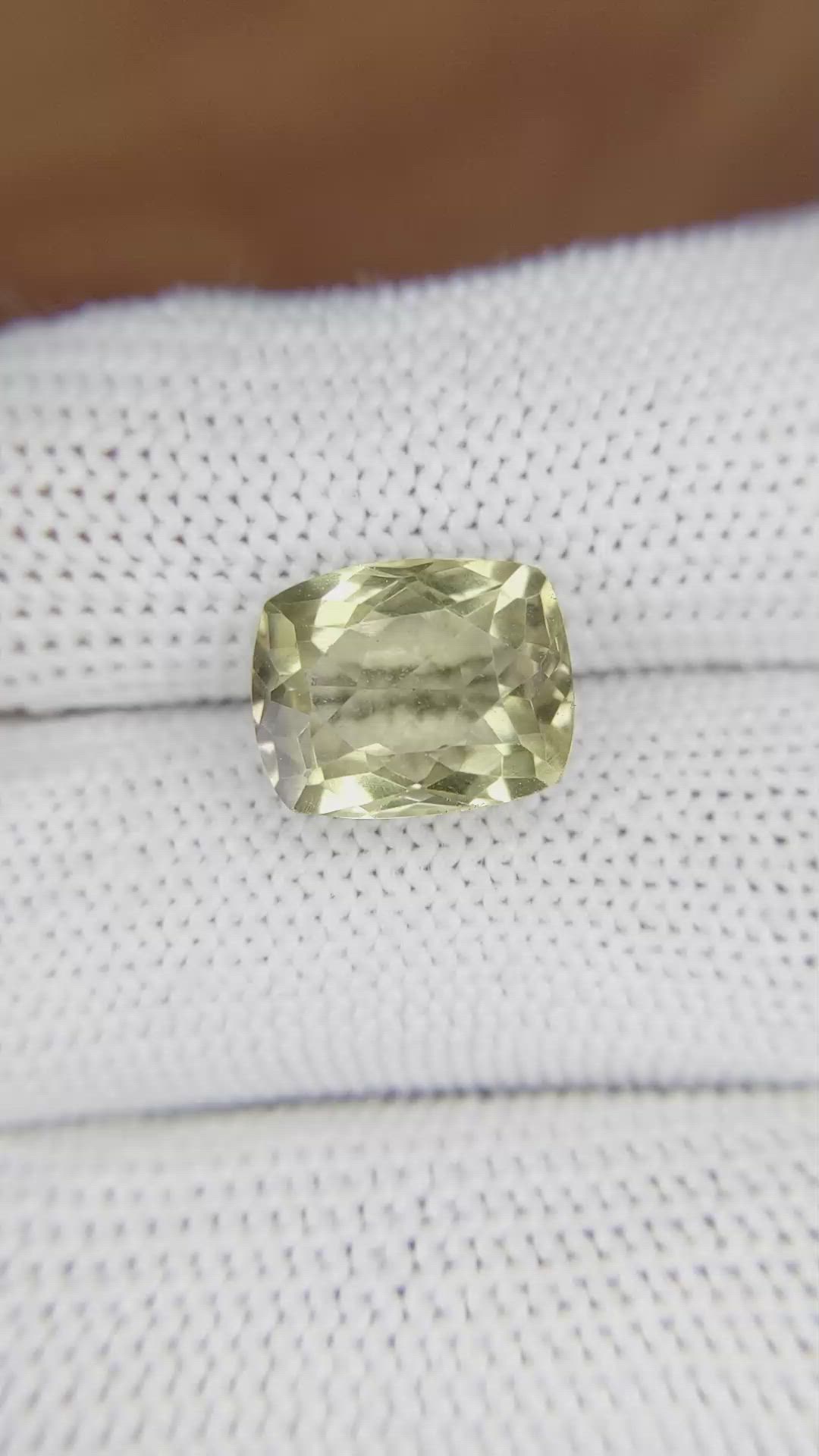 5.40 Ct. Quartz from Brazil Size Video