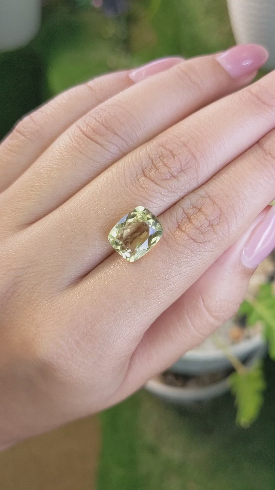 5.40 Ct. Quartz from Brazil Size Video