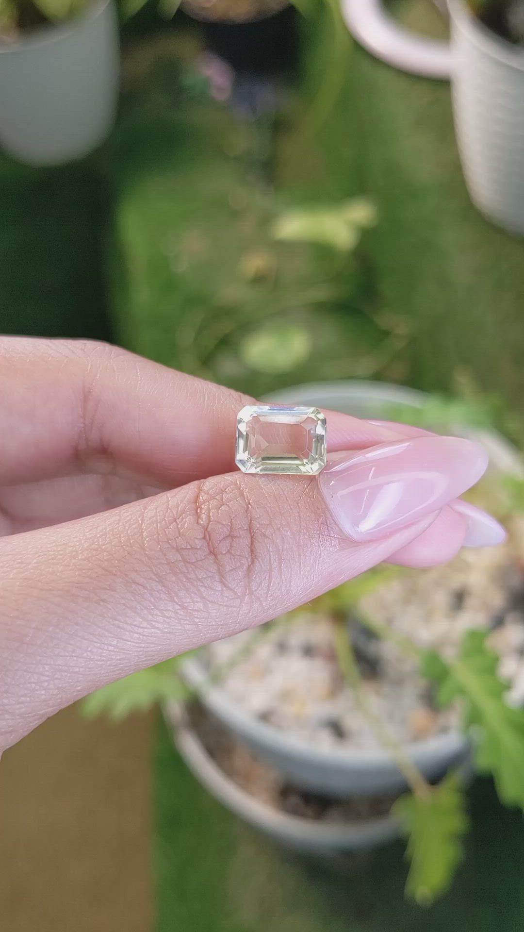 3.92 Ct. Quartz from Brazil Size Video