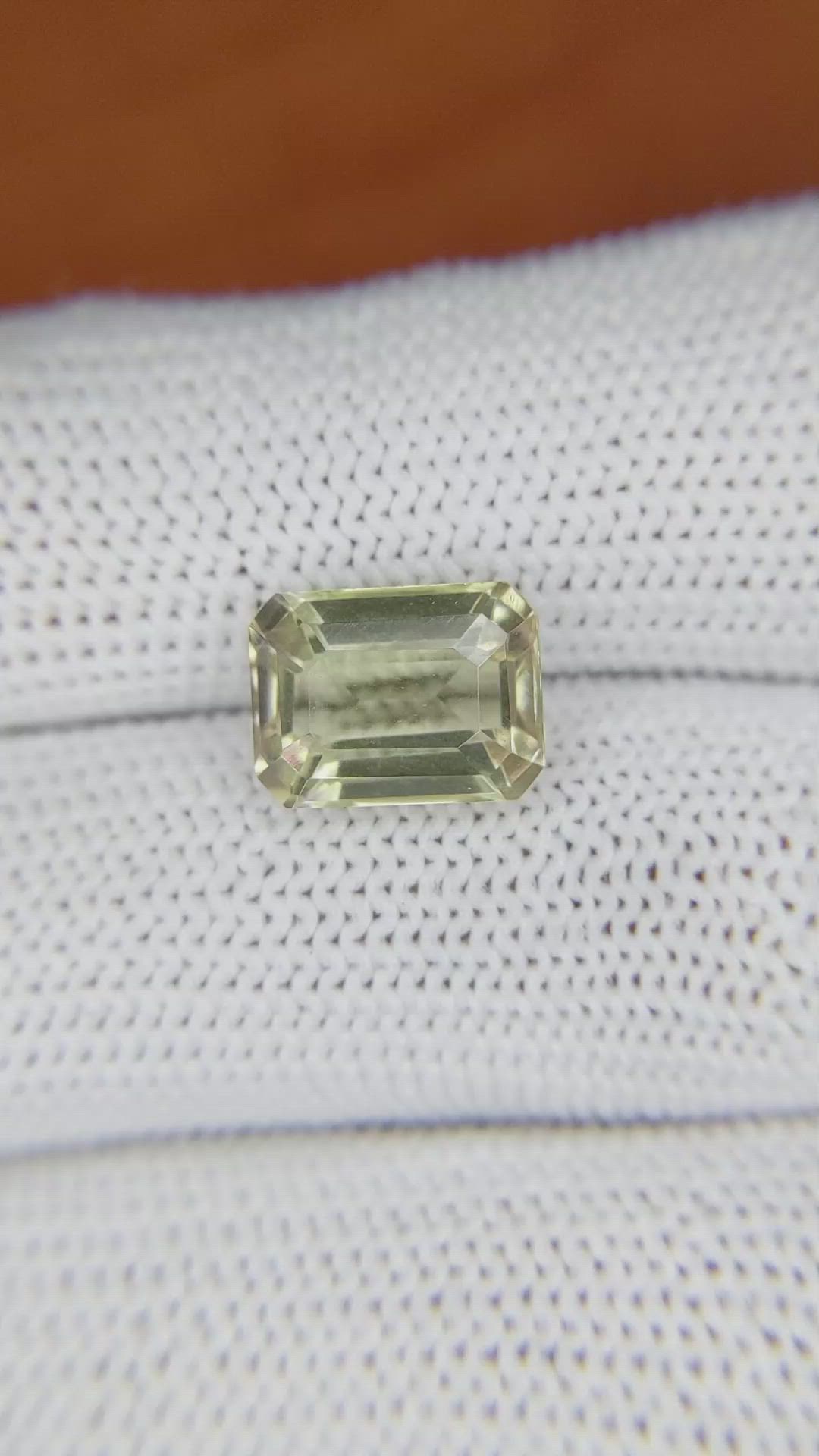 3.92 Ct. Quartz from Brazil Size Video