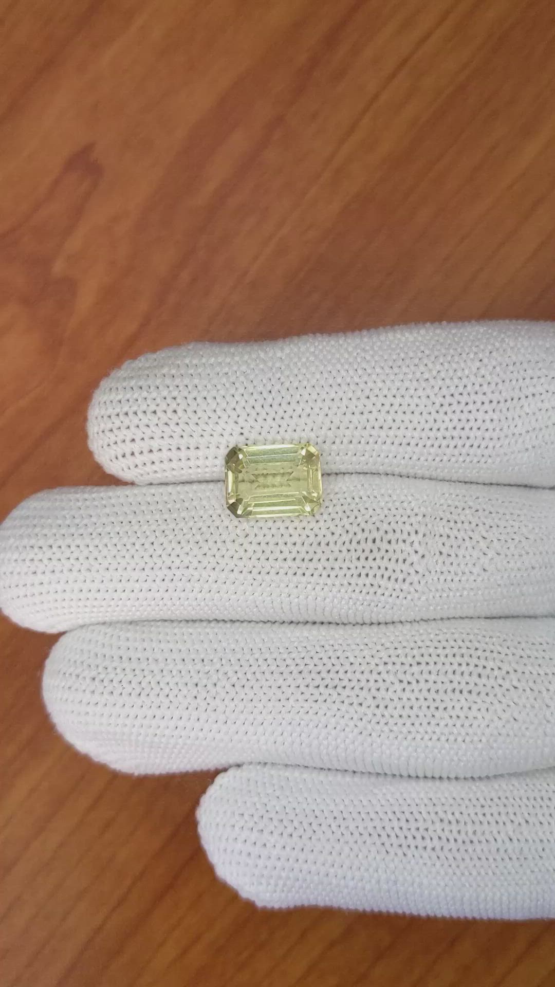 3.92 Ct. Quartz from Brazil Size Video