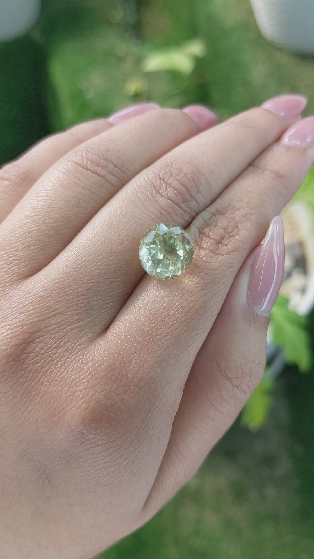 5.81 Ct. Quartz from Brazil Size Video