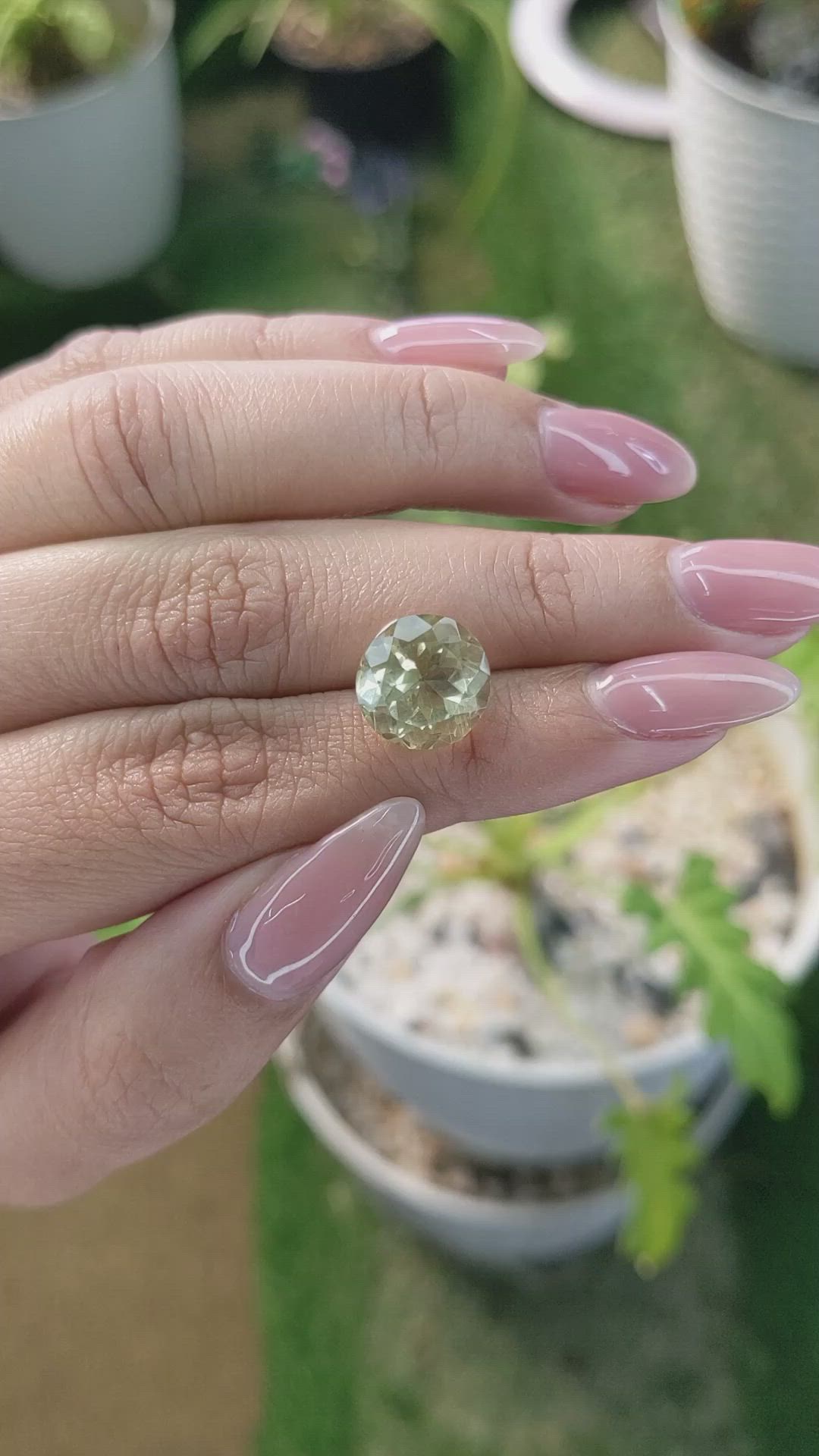 5.81 Ct. Quartz from Brazil Size Video