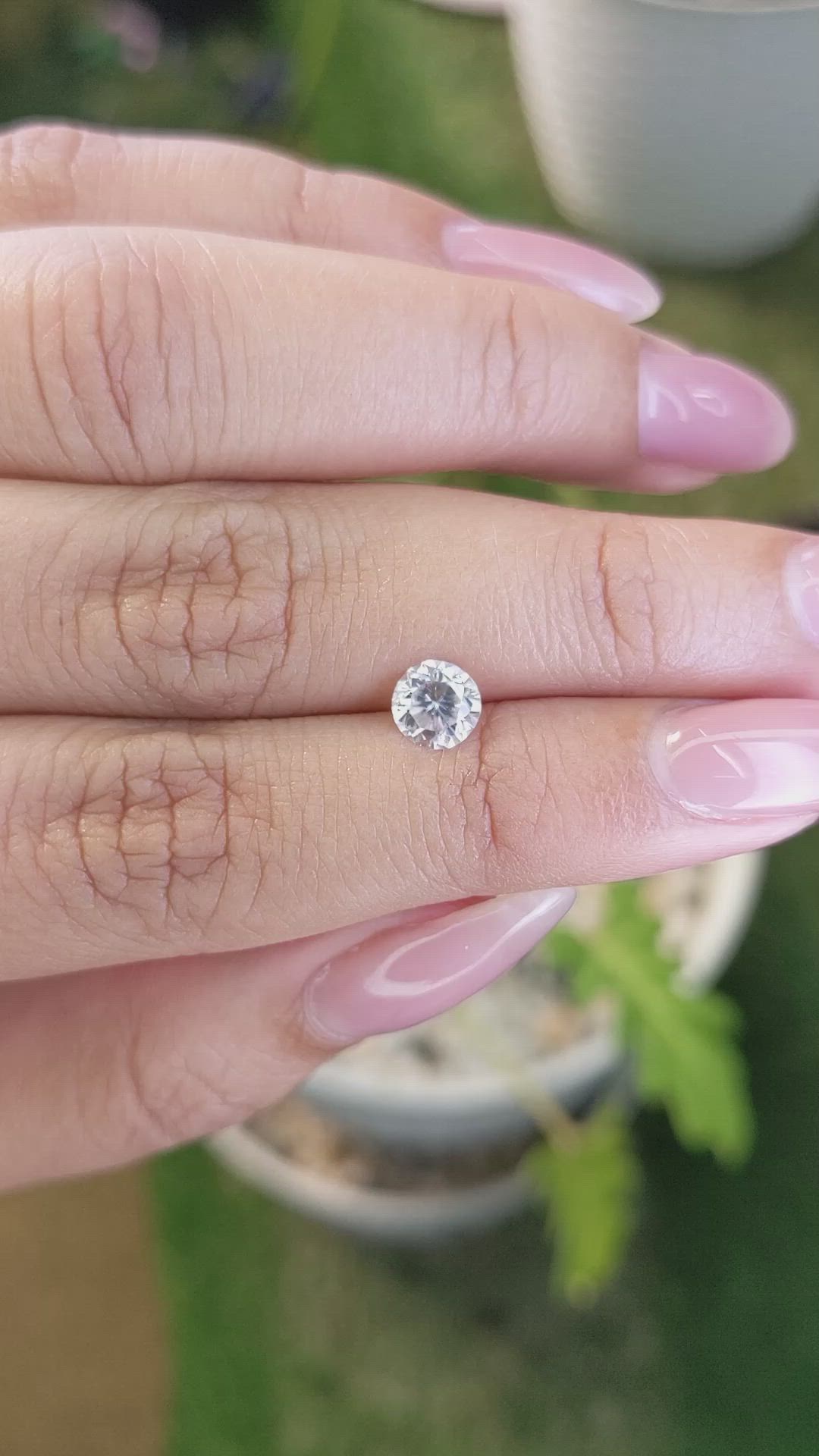 1.14 Ct. Zircon from Ceylon (Sri Lanka) Size Video