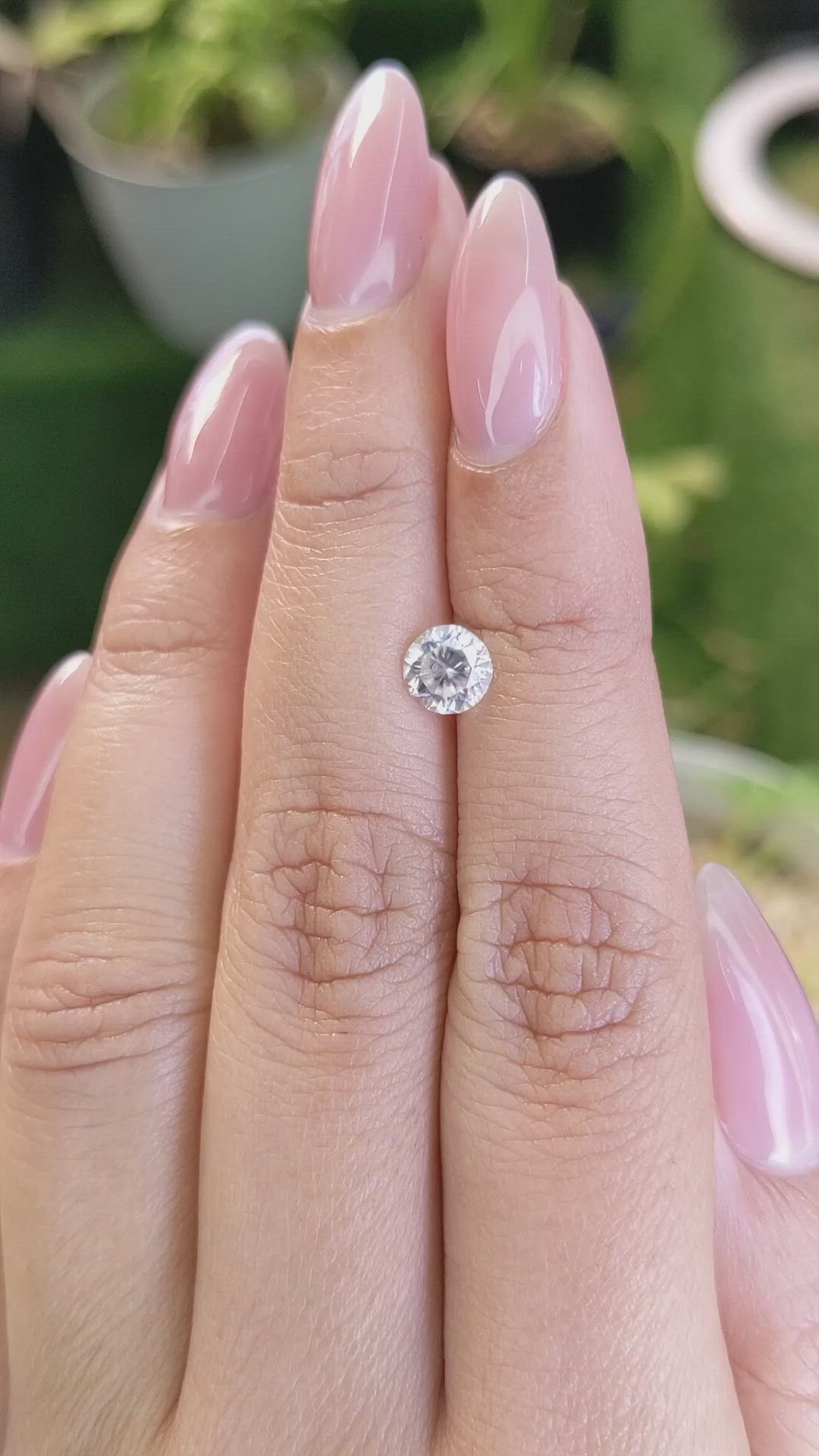 1.14 Ct. Zircon from Ceylon (Sri Lanka) Size Video