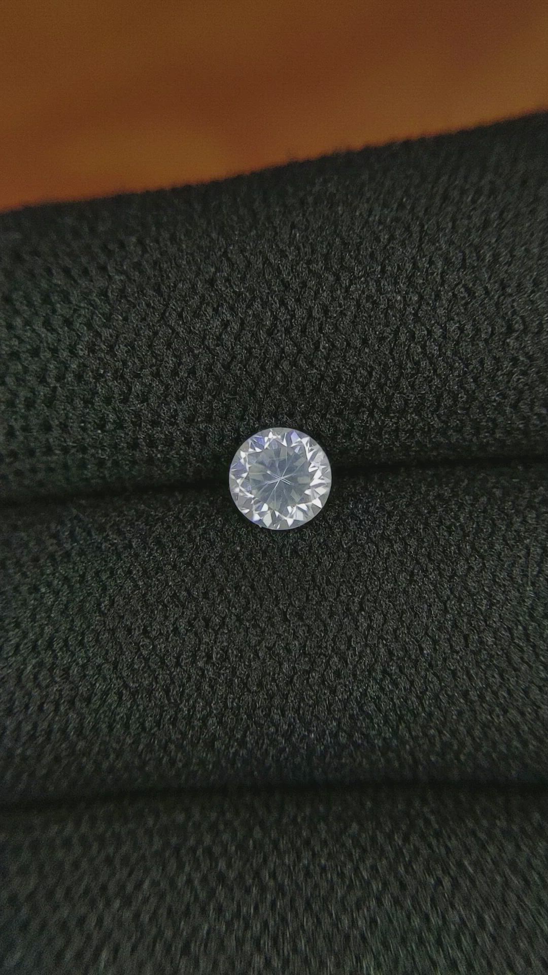 0.85 Ct. Zircon from Ceylon (Sri Lanka) Size Video