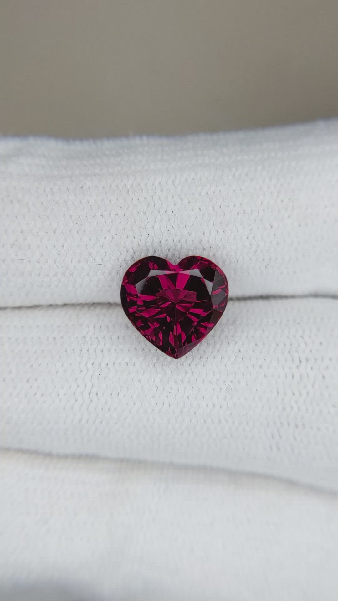 3.47 Ct. Rhodolite Garnet from Tanzania Size Video