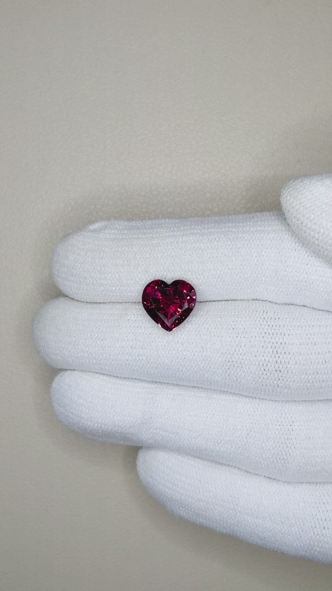 3.47 Ct. Rhodolite Garnet from Tanzania Size Video