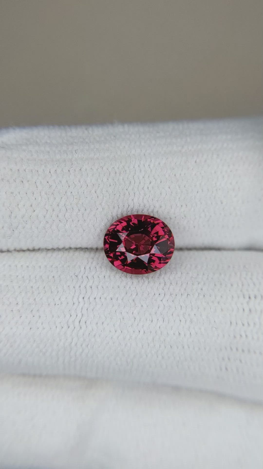 1.91 Ct. Rhodolite Garnet from Tanzania Size Video