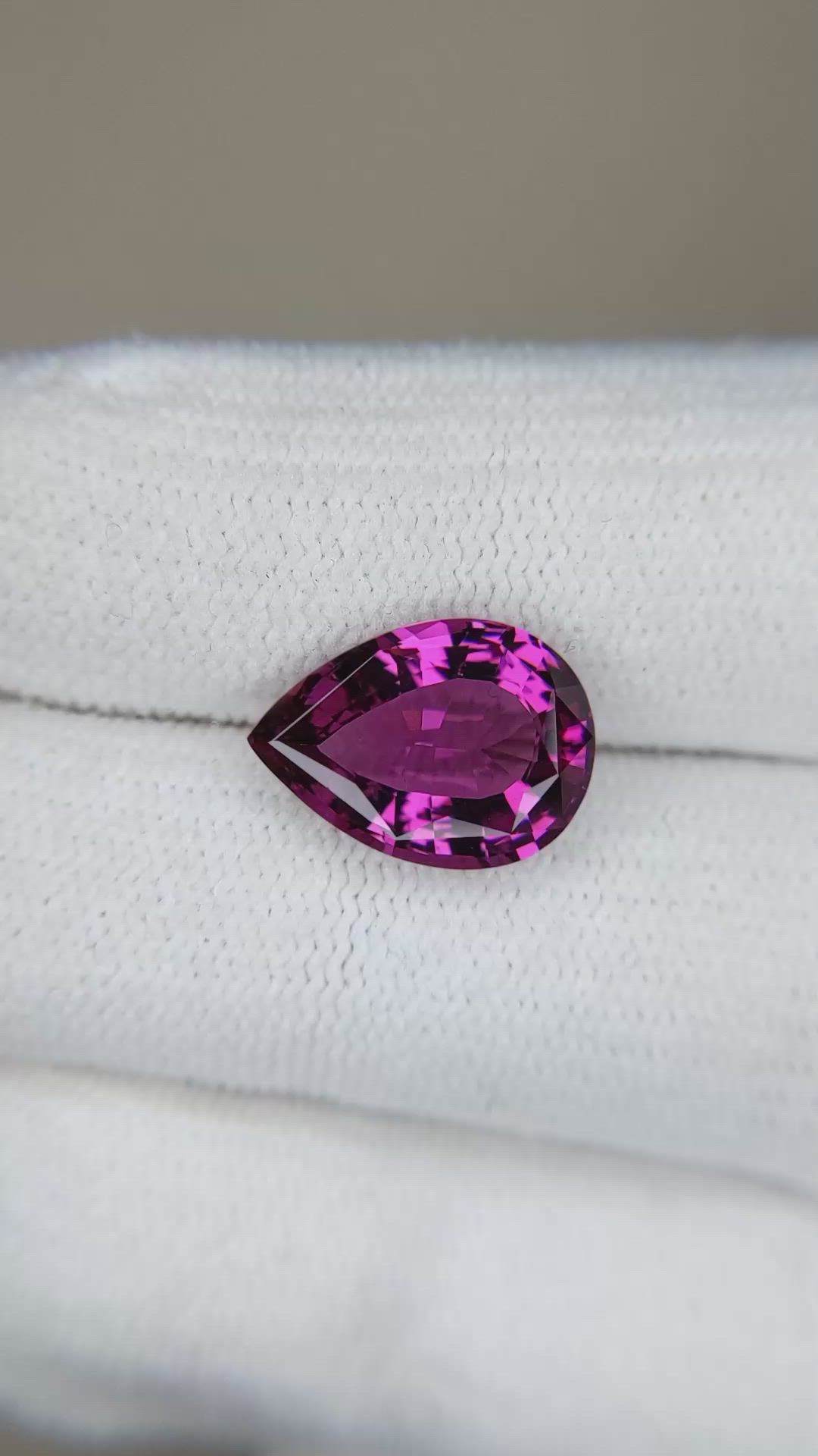 4.36 Ct. Rhodolite Garnet from Tanzania Size Video