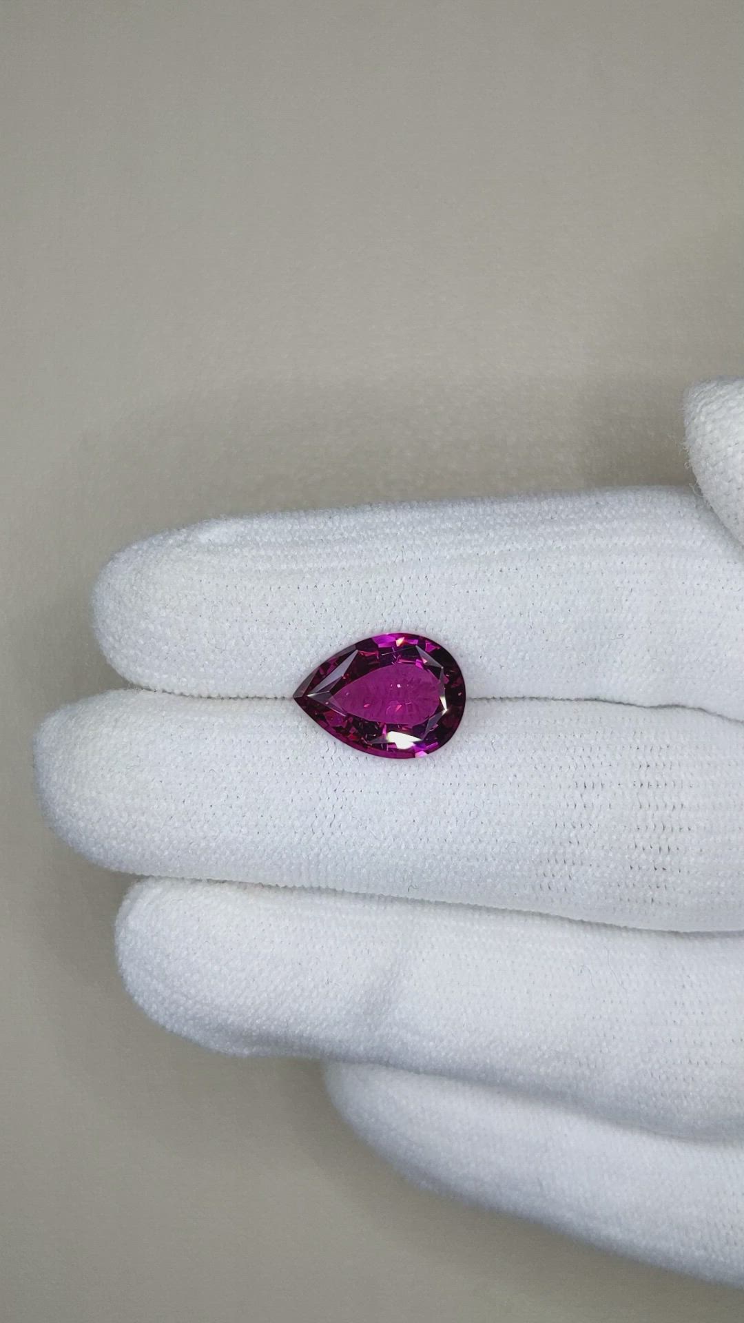 4.36 Ct. Rhodolite Garnet from Tanzania Size Video