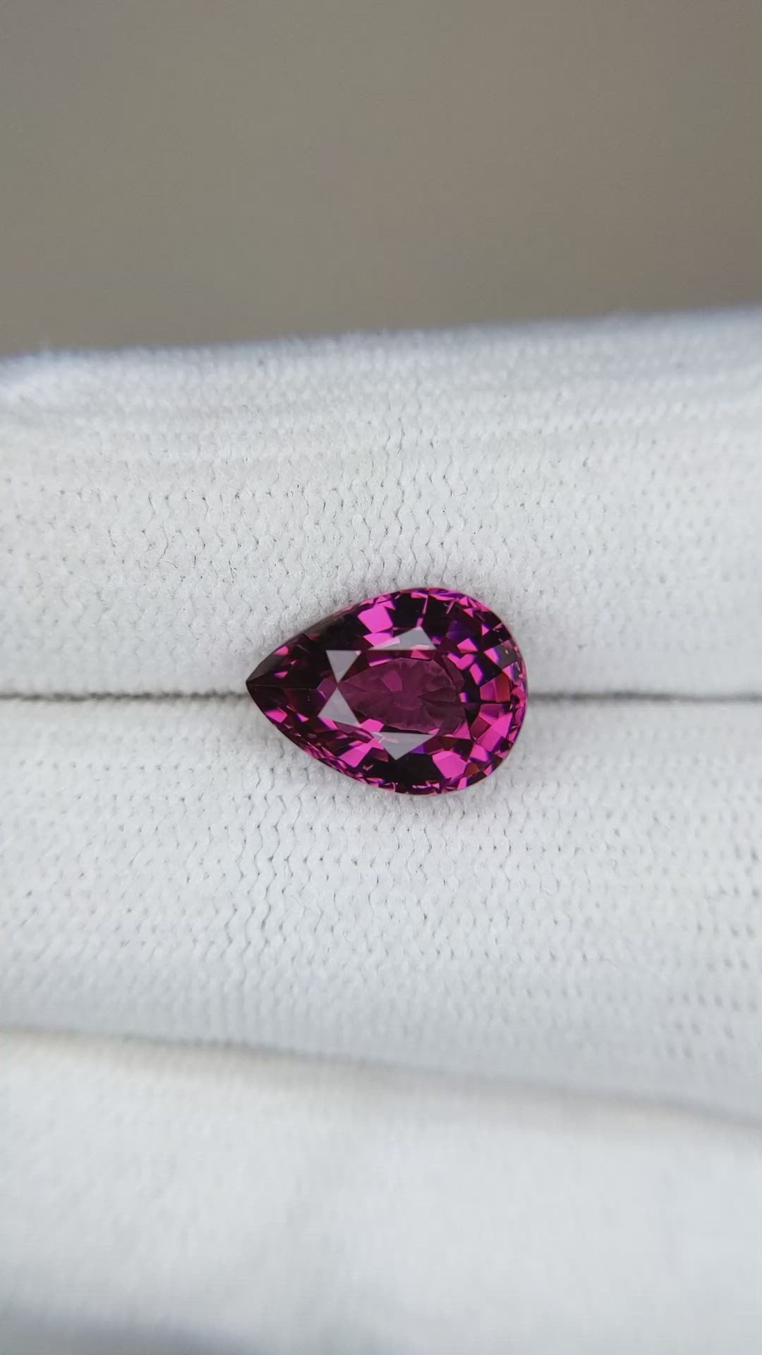 3.42 Ct. Rhodolite Garnet from Tanzania Size Video