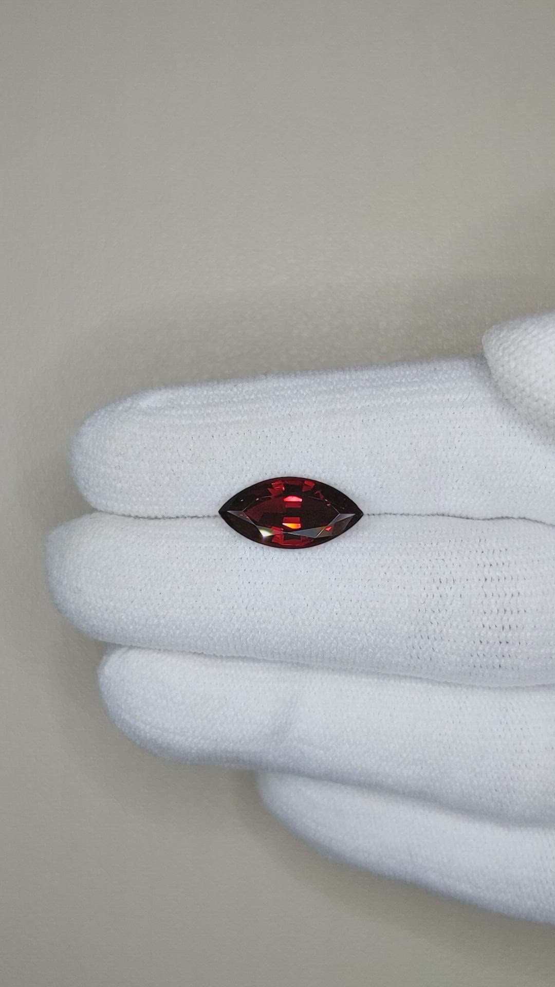 3.21 Ct. Rhodolite Garnet from Tanzania Size Video