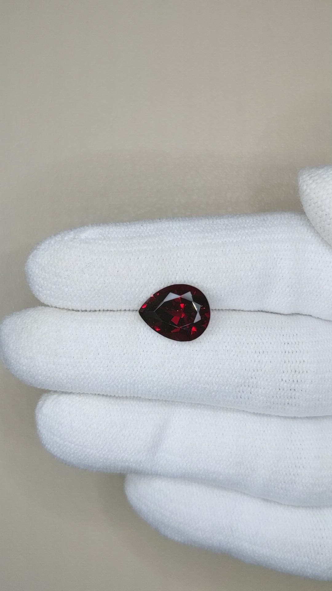 4.00 Ct. Rhodolite Garnet from Tanzania Size Video