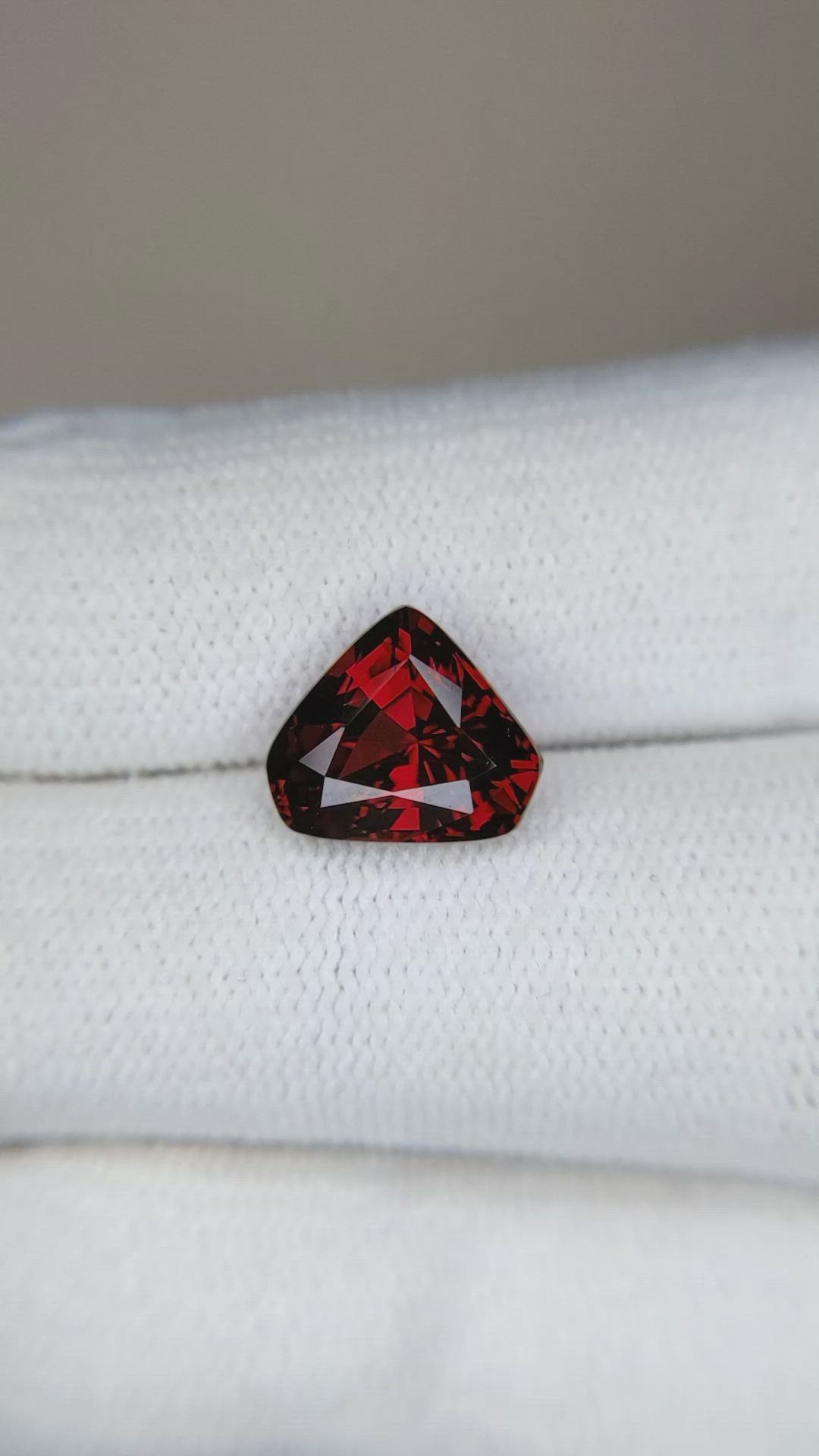 3.41 Ct. Rhodolite Garnet from Tanzania Size Video
