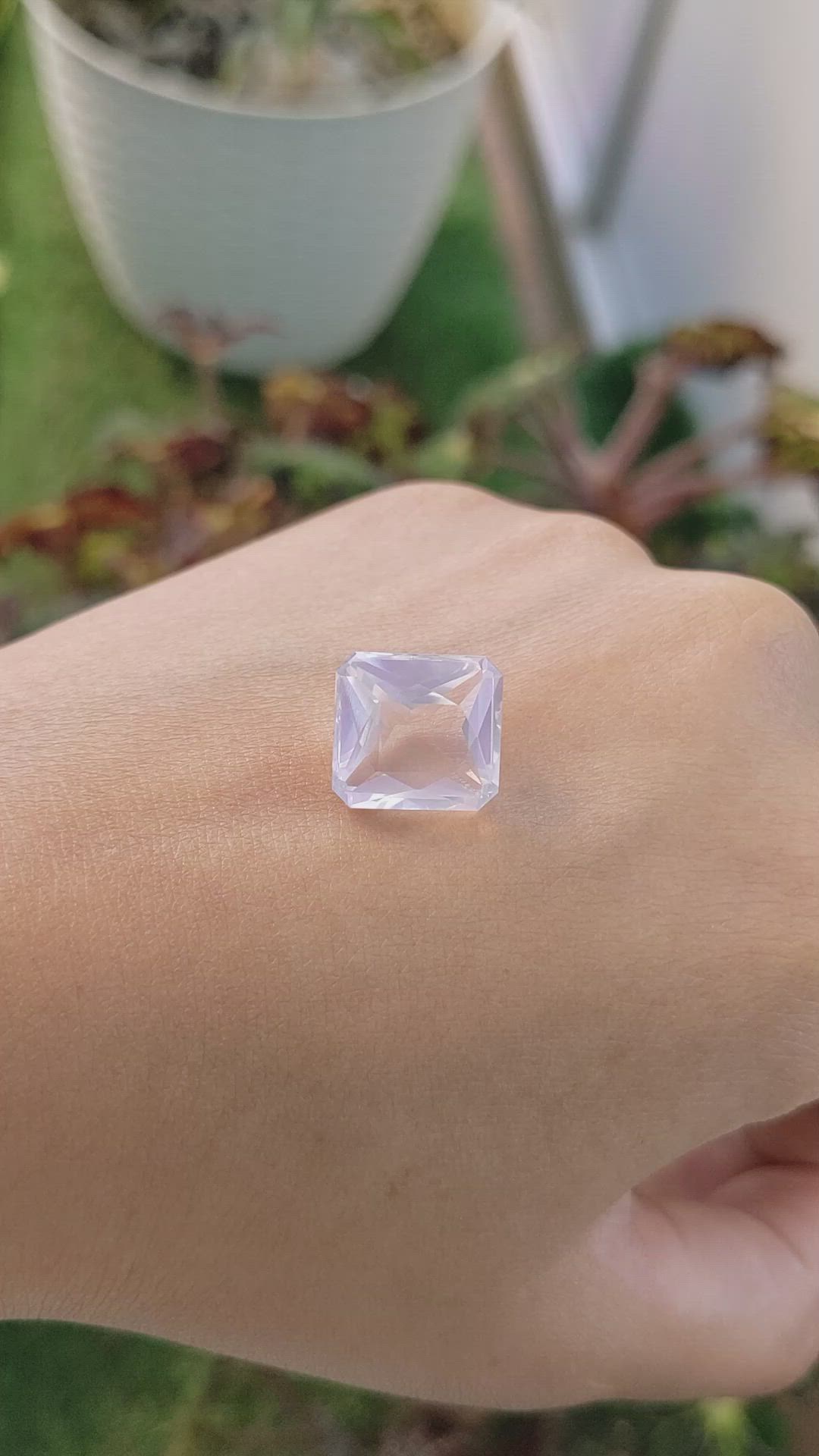 8.12 Ct. Rose Quartz from Brazil Size Video