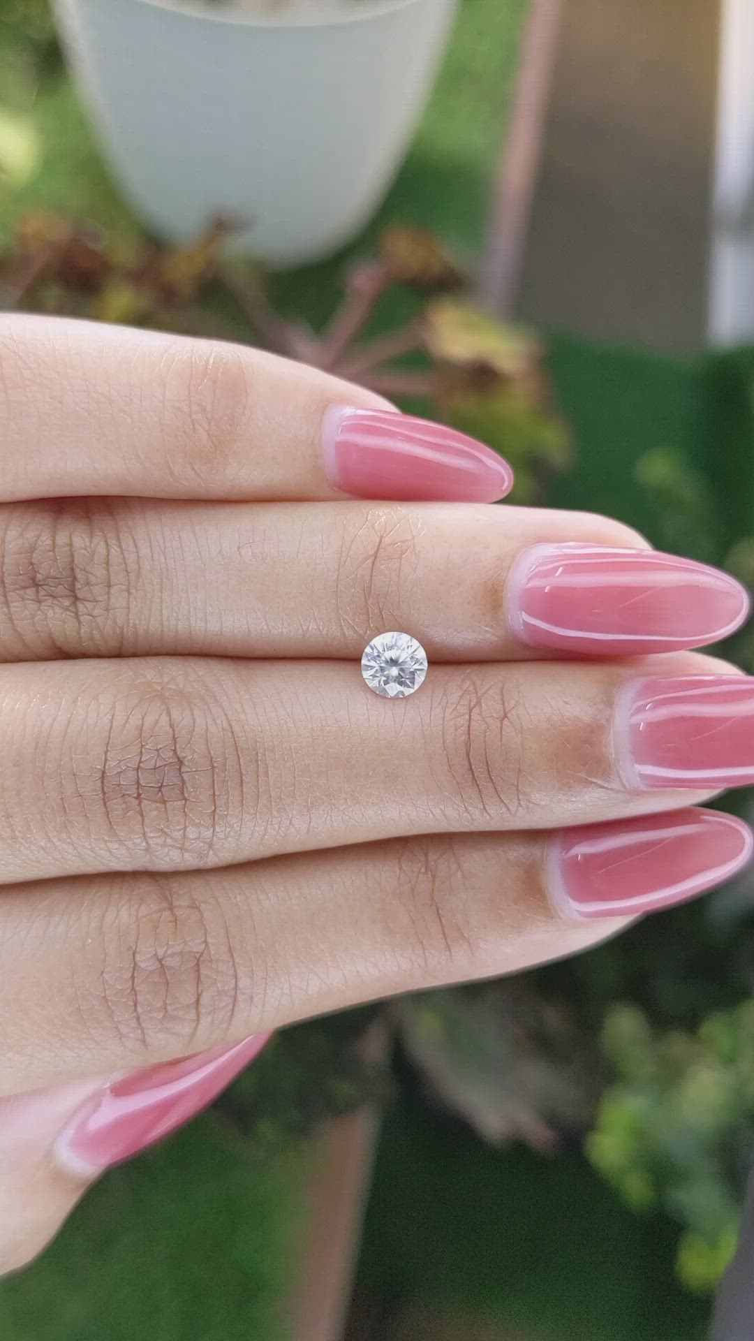 0.80 Ct. Zircon from Ceylon (Sri Lanka) Size Video