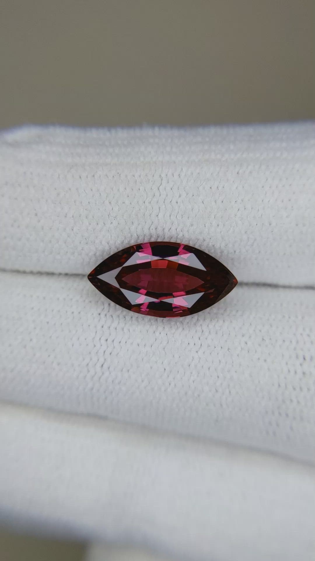 4.00 Ct. Rhodolite Garnet from Tanzania Size Video