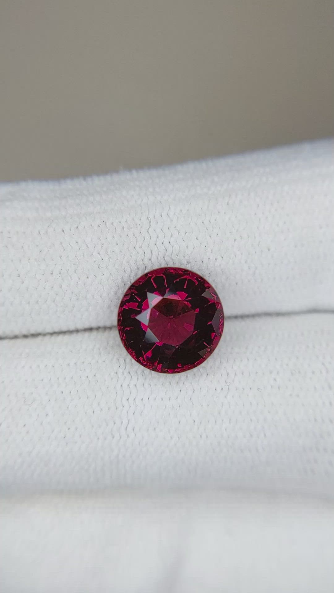 4.02 Ct. Rhodolite Garnet from Tanzania Size Video
