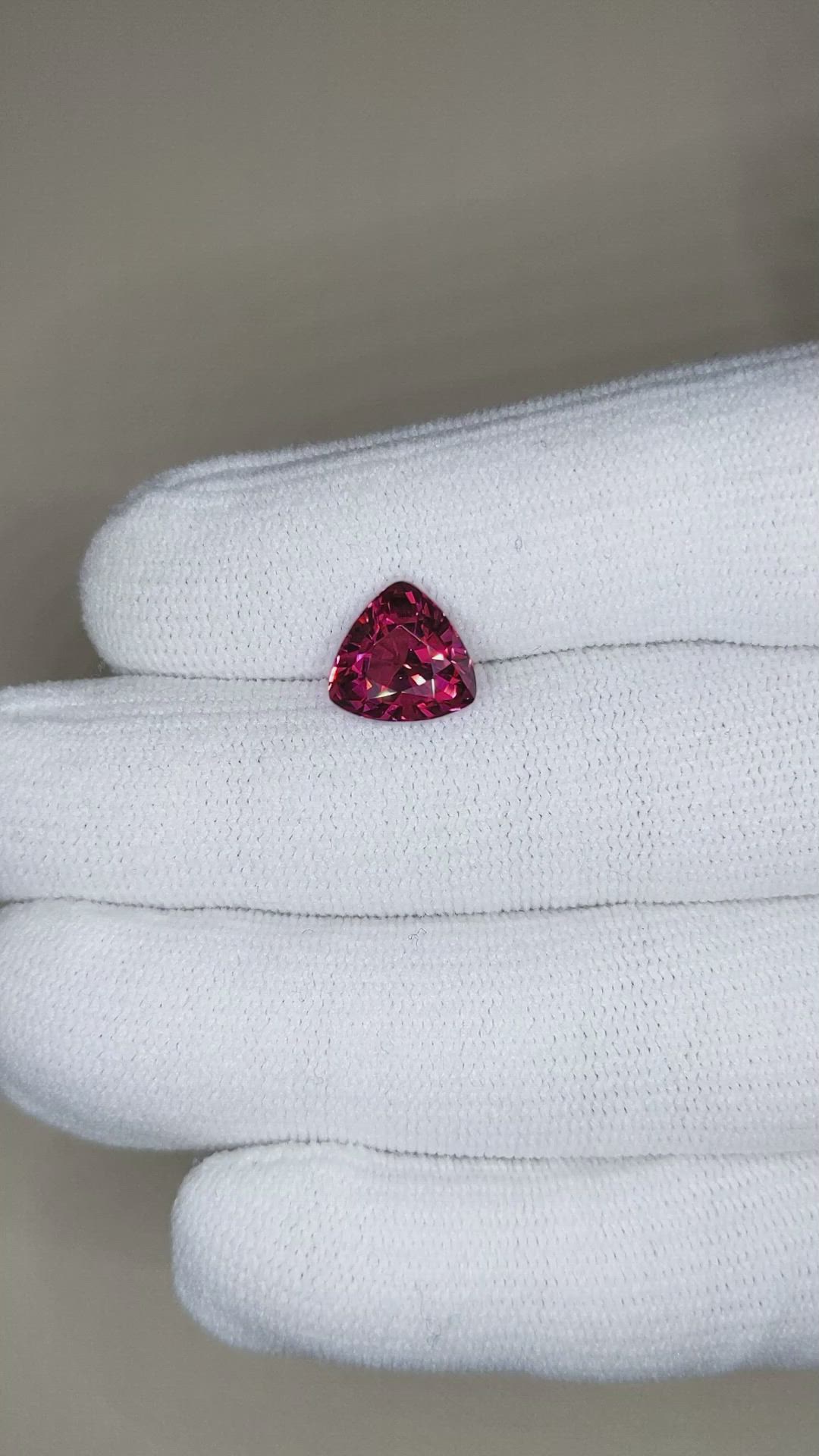 4.02 Ct. Rhodolite Garnet from Tanzania Size Video