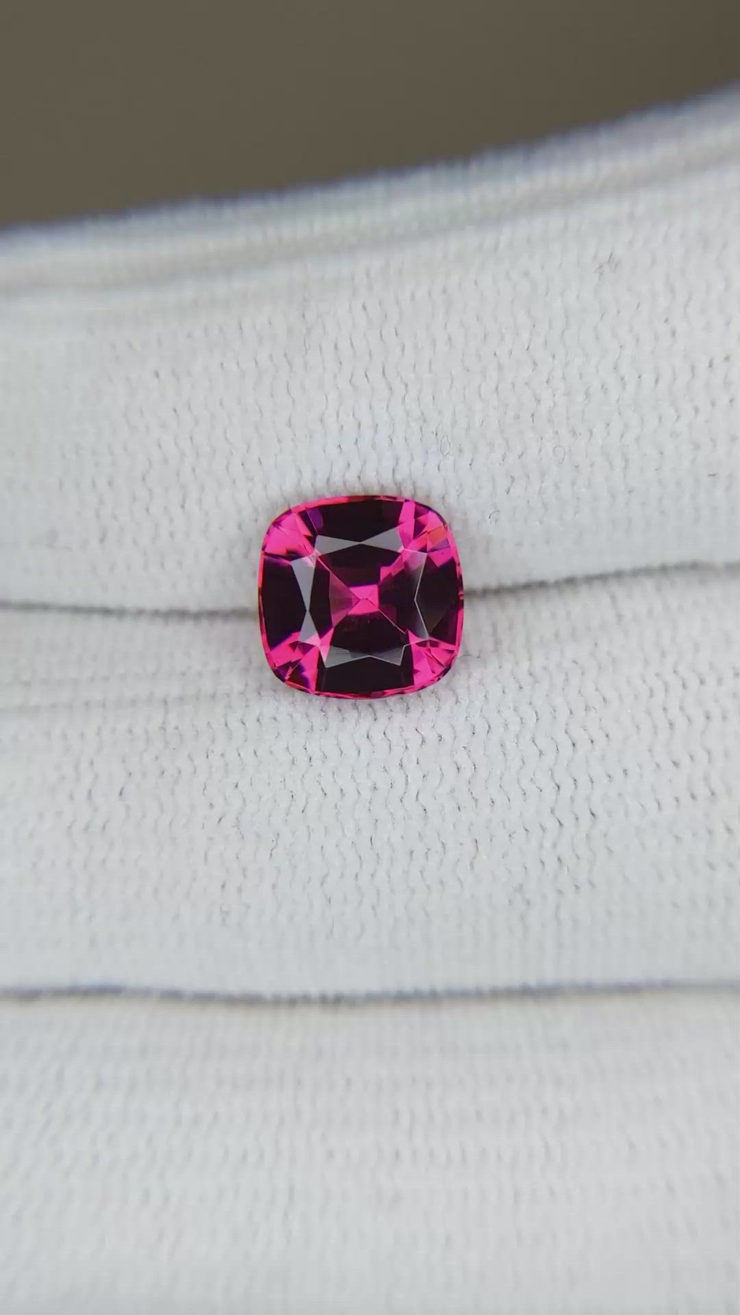 2.79 Ct. Rhodolite Garnet from Tanzania Size Video