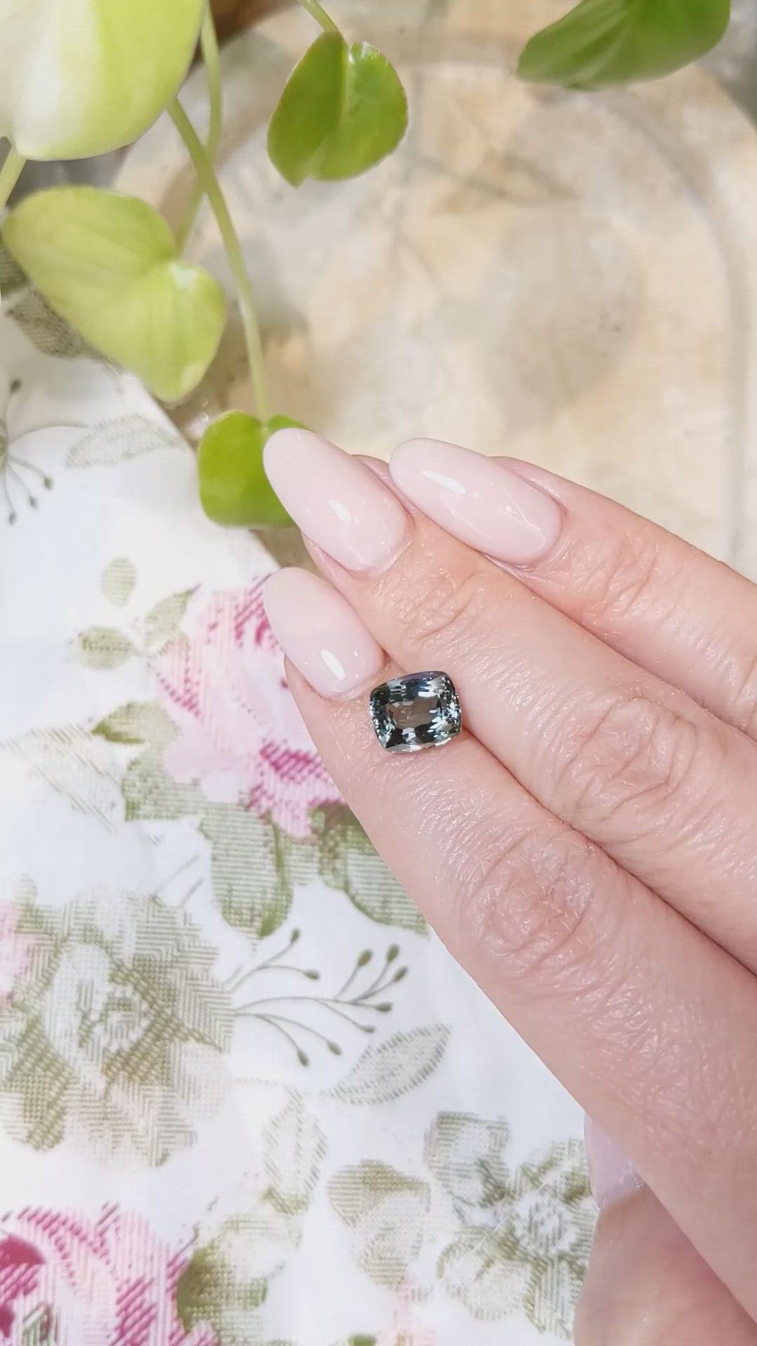 3.47 Ct. Tanzanite from Tanzania Size Video