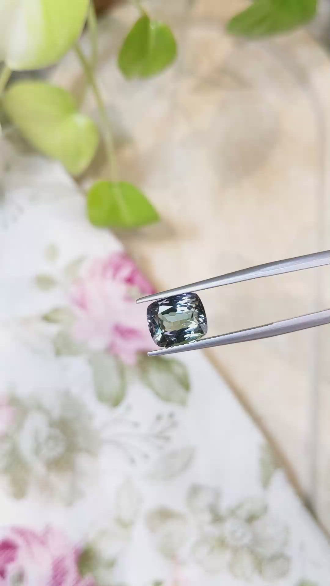 3.47 Ct. Tanzanite from Tanzania Size Video