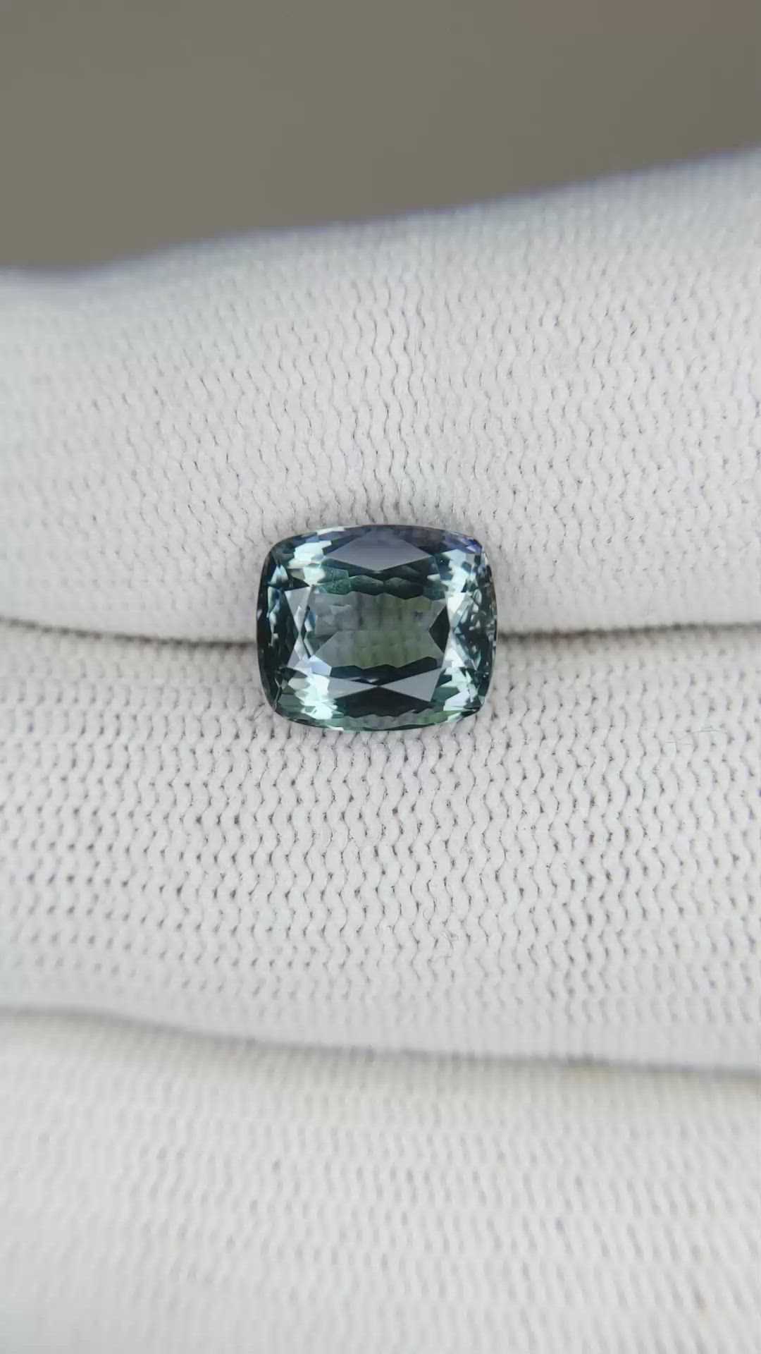 3.47 Ct. Tanzanite from Tanzania Size Video