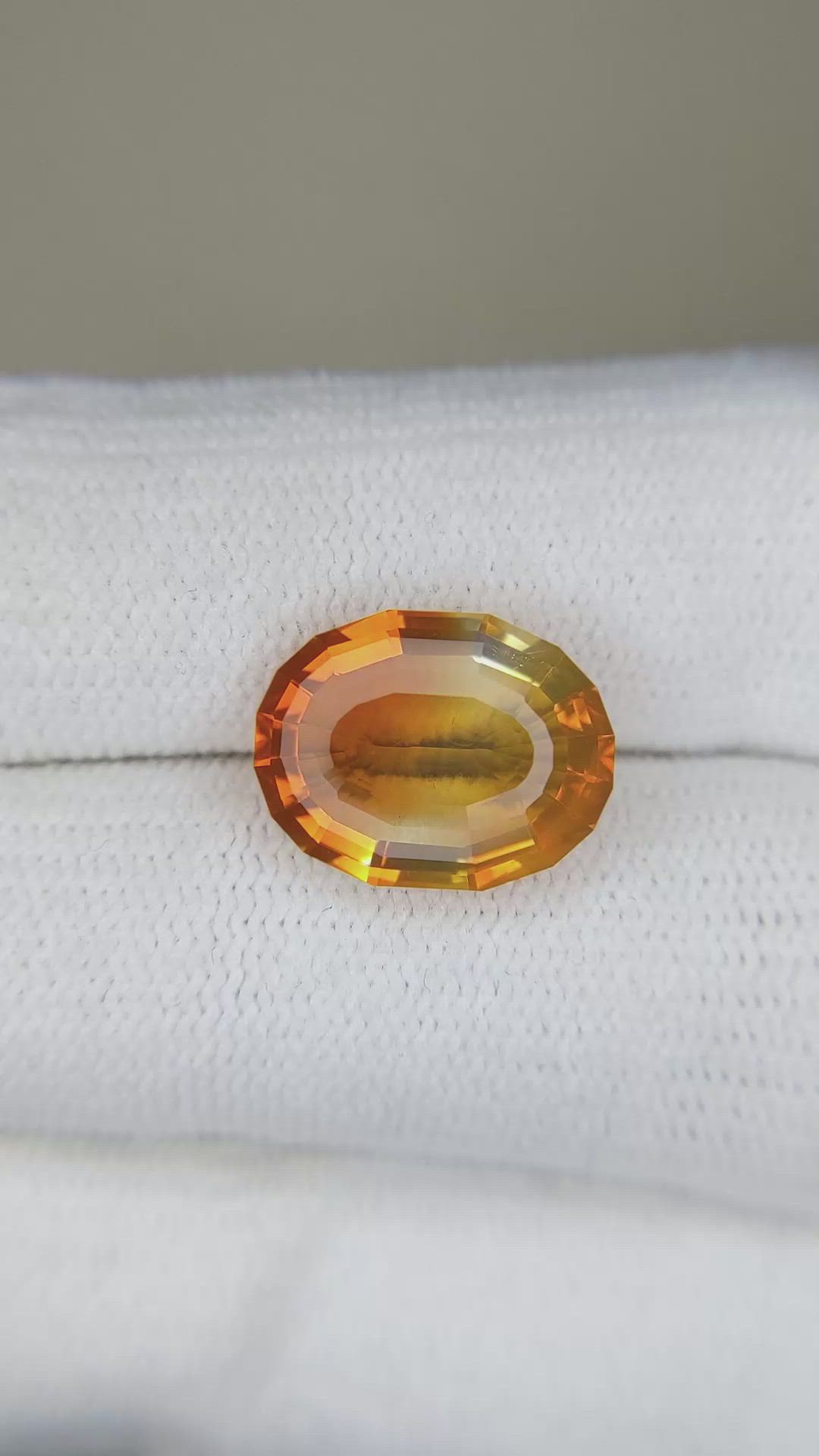 3.14 Ct. Fire Opal from Mexico Size Video