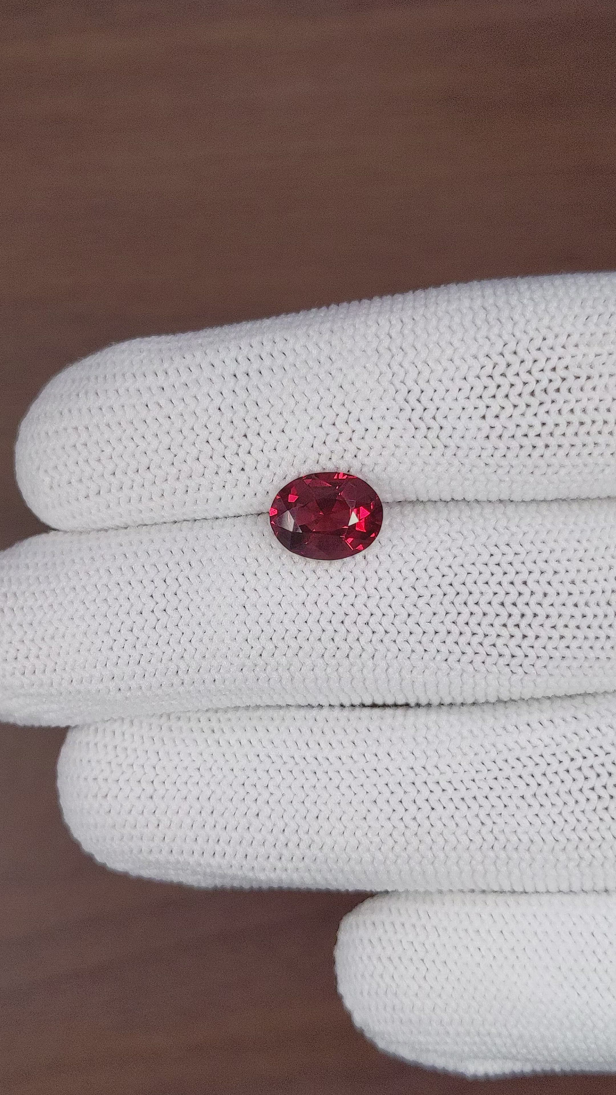 2.73 Ct. Garnet from Tanzania Size Video