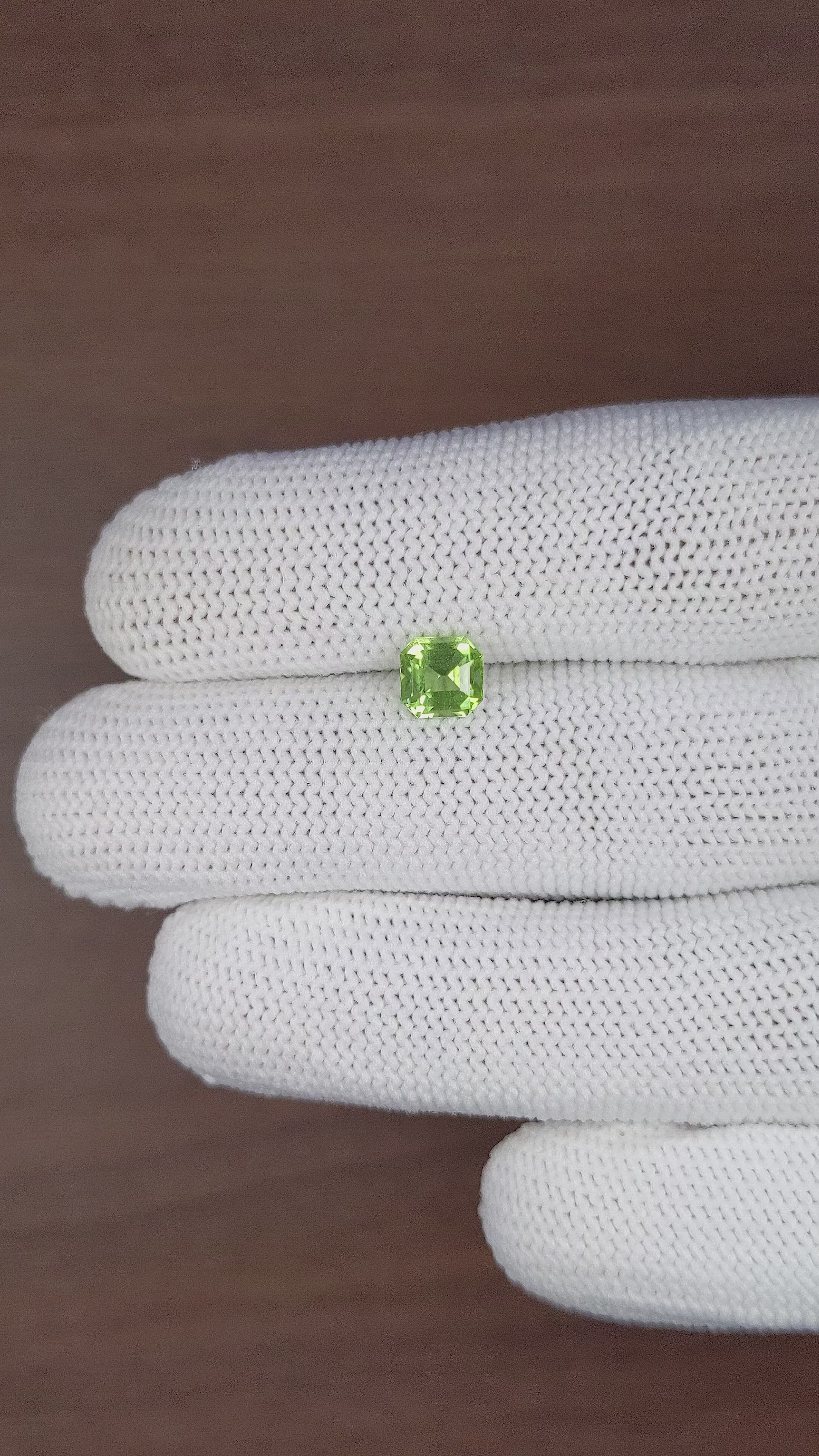 1.19 Ct. Peridot from Tanzania Size Video