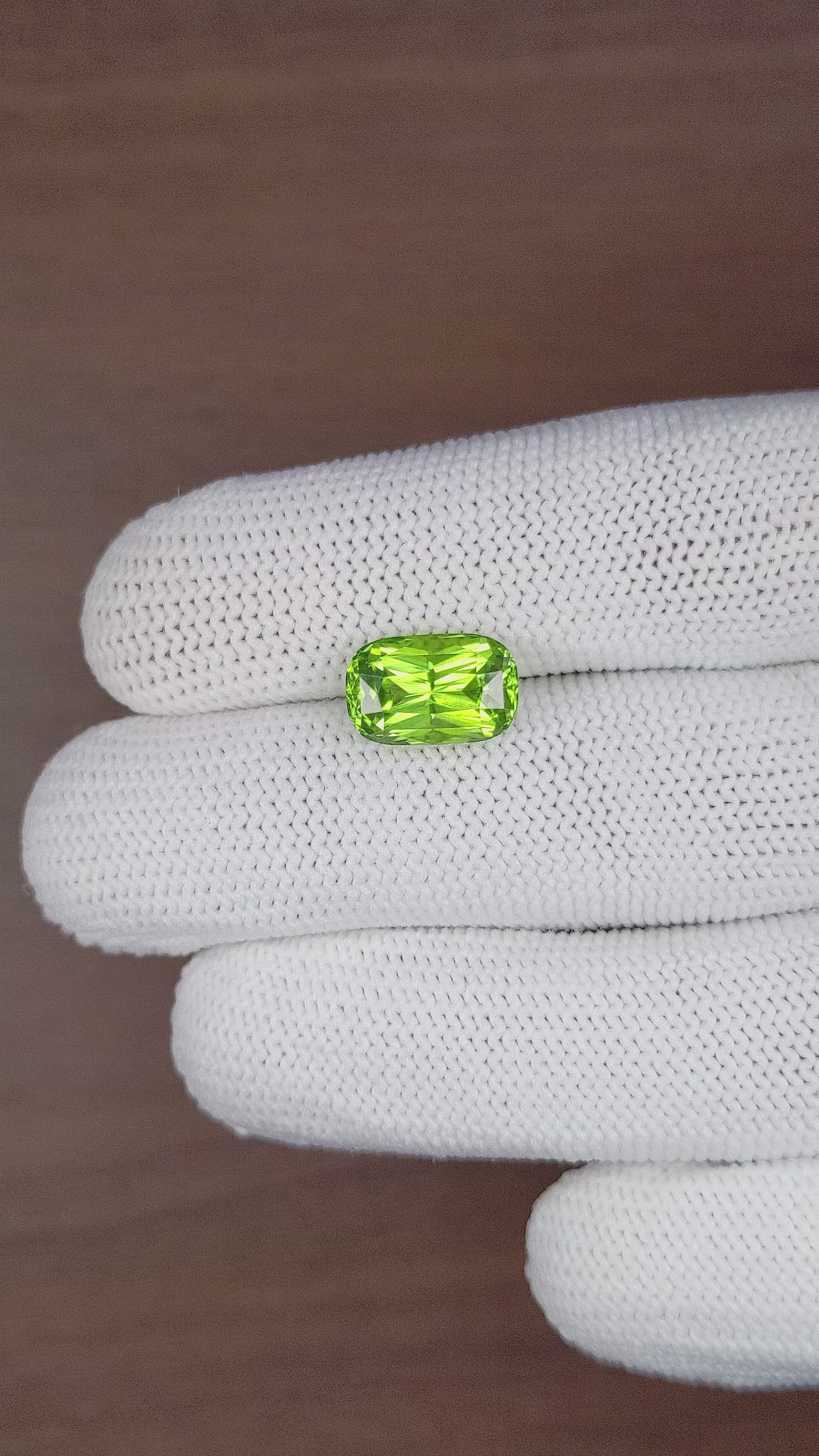 4.52 Ct. Peridot from Tanzania Size Video