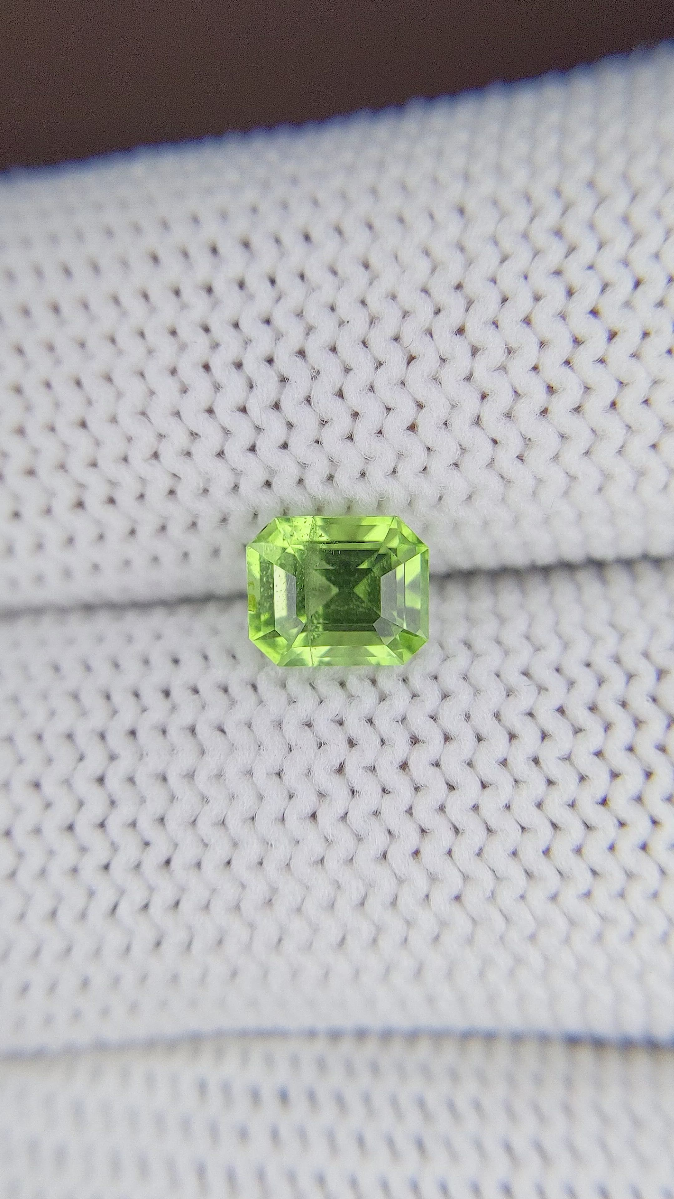 1.21 Ct. Peridot from Tanzania Size Video