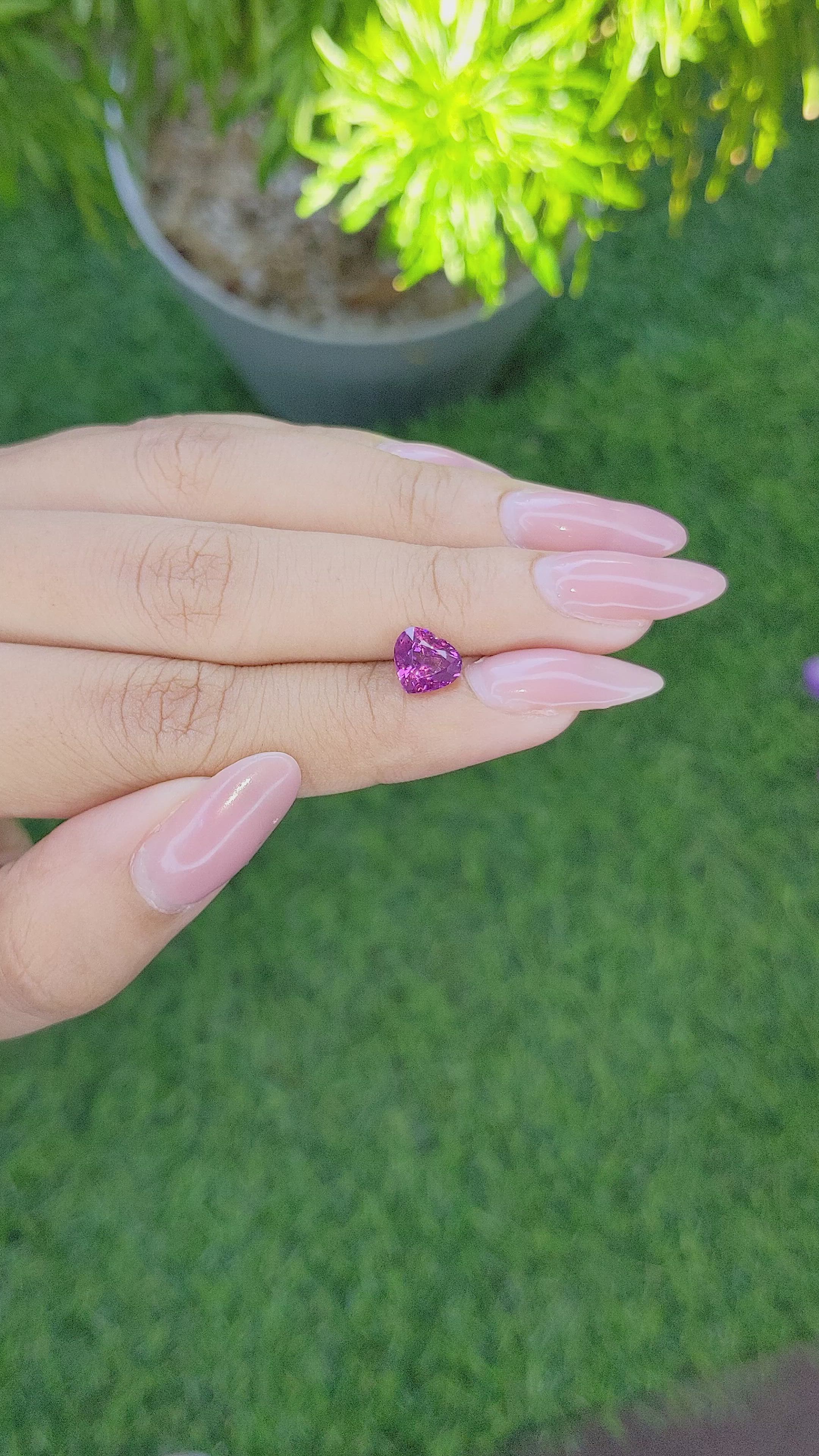 1.80 Ct. Garnet from Tanzania Size Video