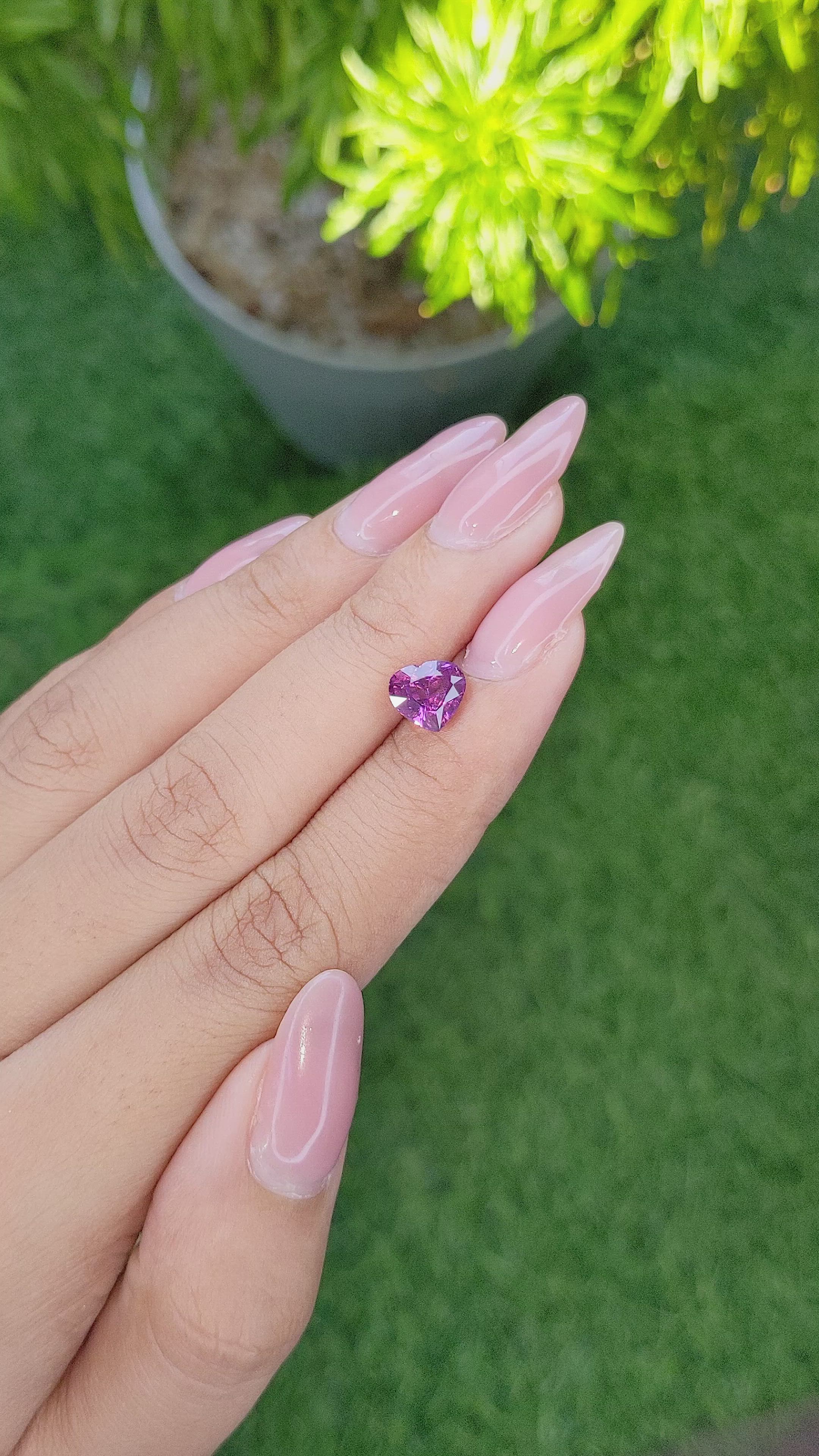 1.80 Ct. Garnet from Tanzania Size Video