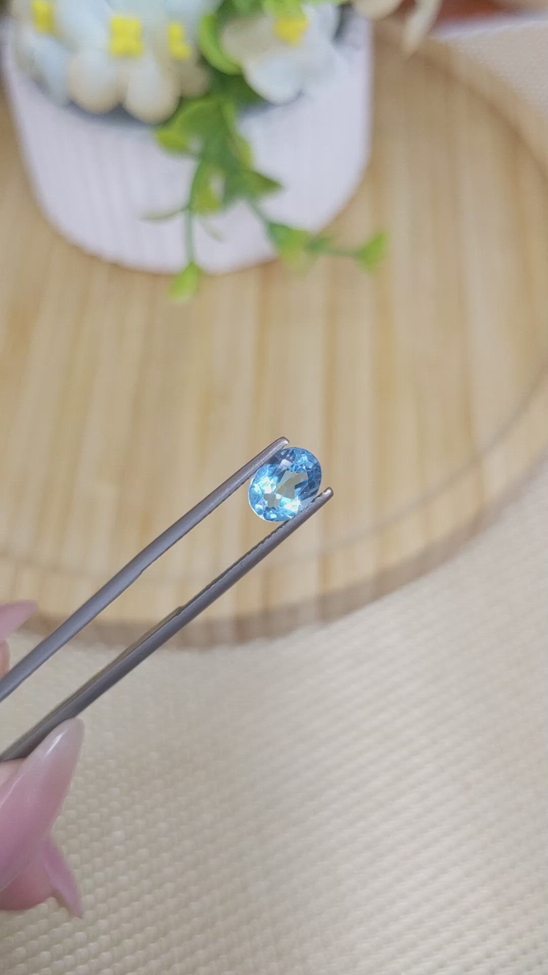 1.52 Ct. Topaz from Brazil Size Video