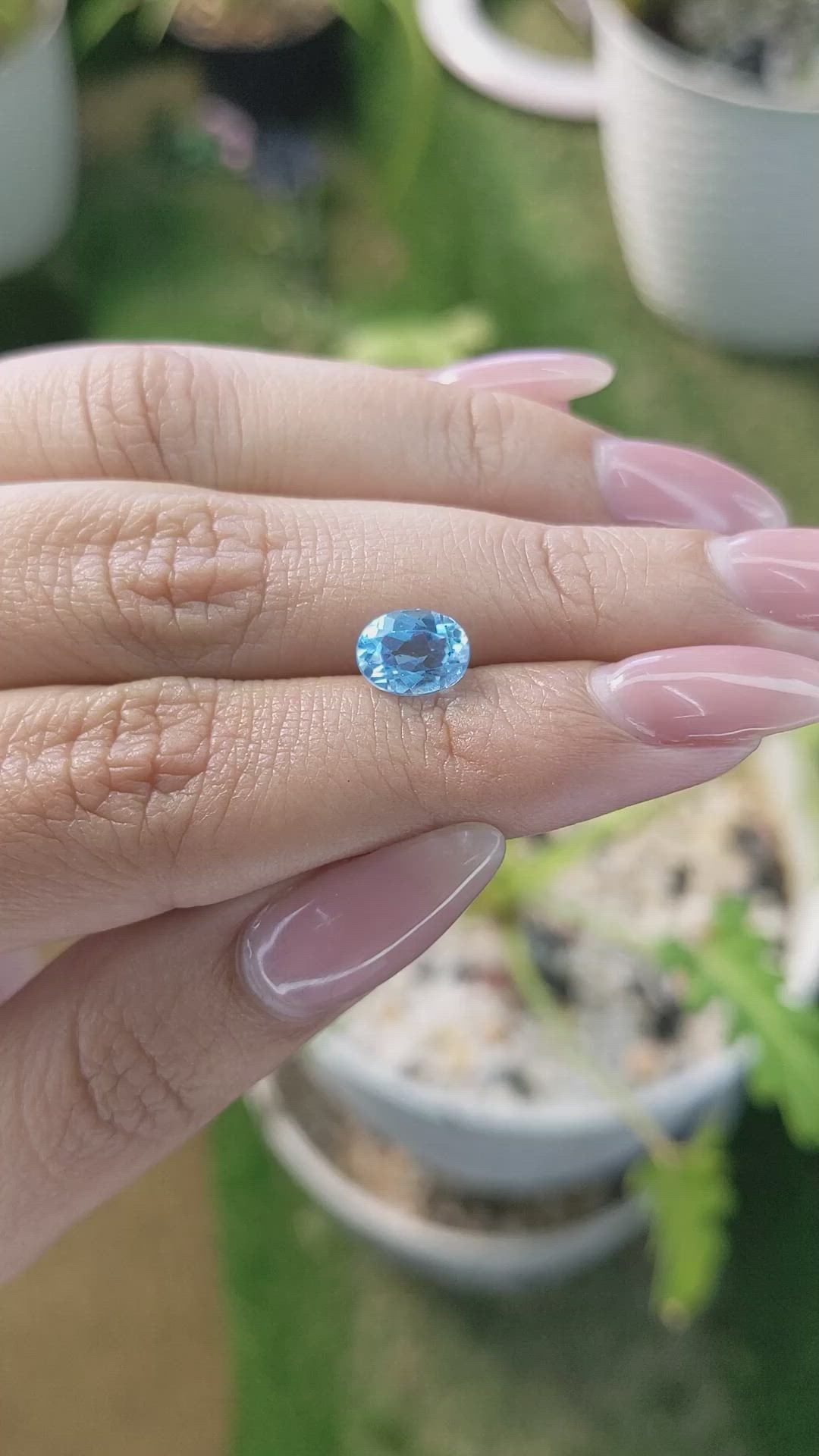 1.52 Ct. Topaz from Brazil Size Video