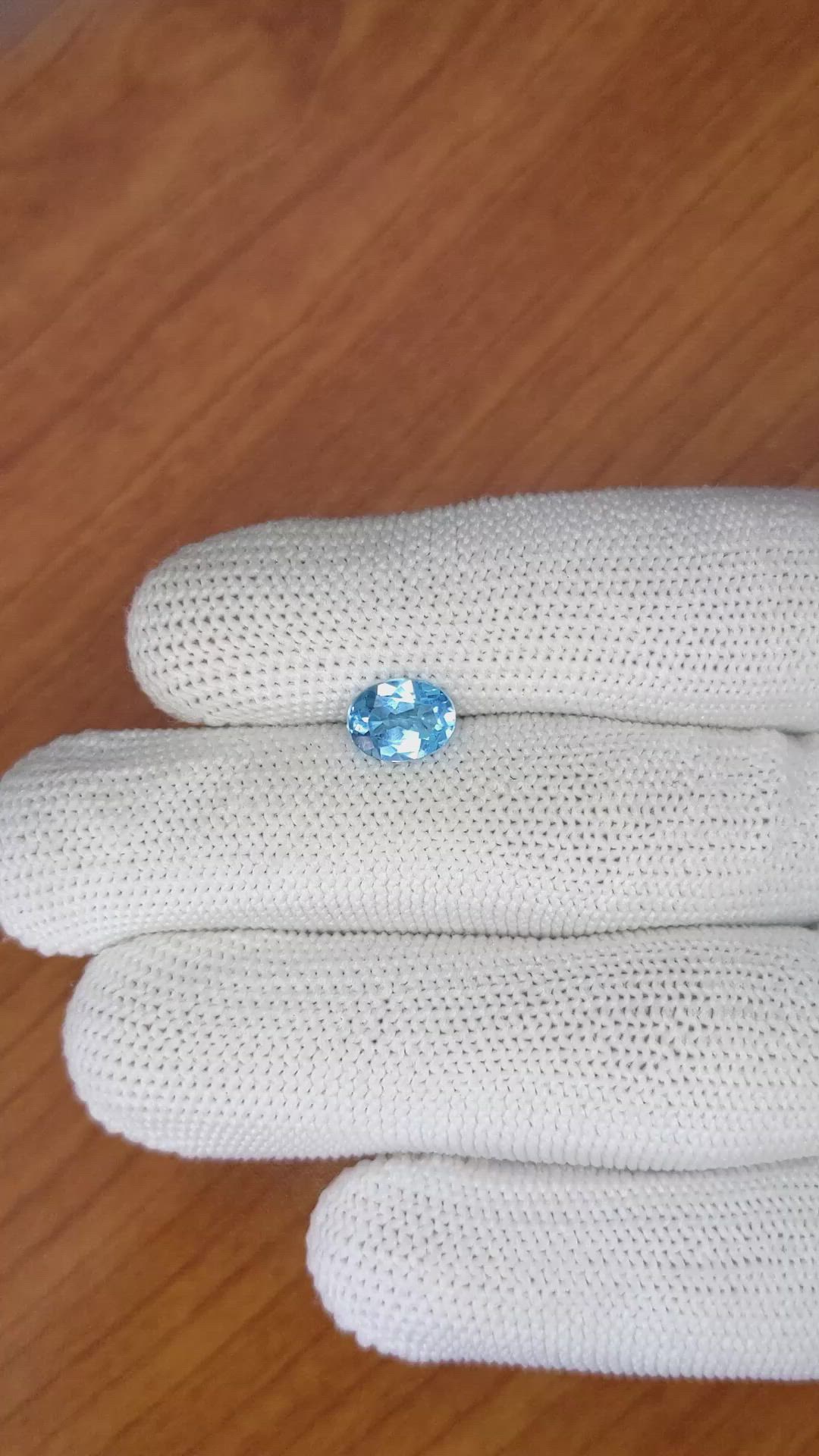 1.52 Ct. Topaz from Brazil Size Video